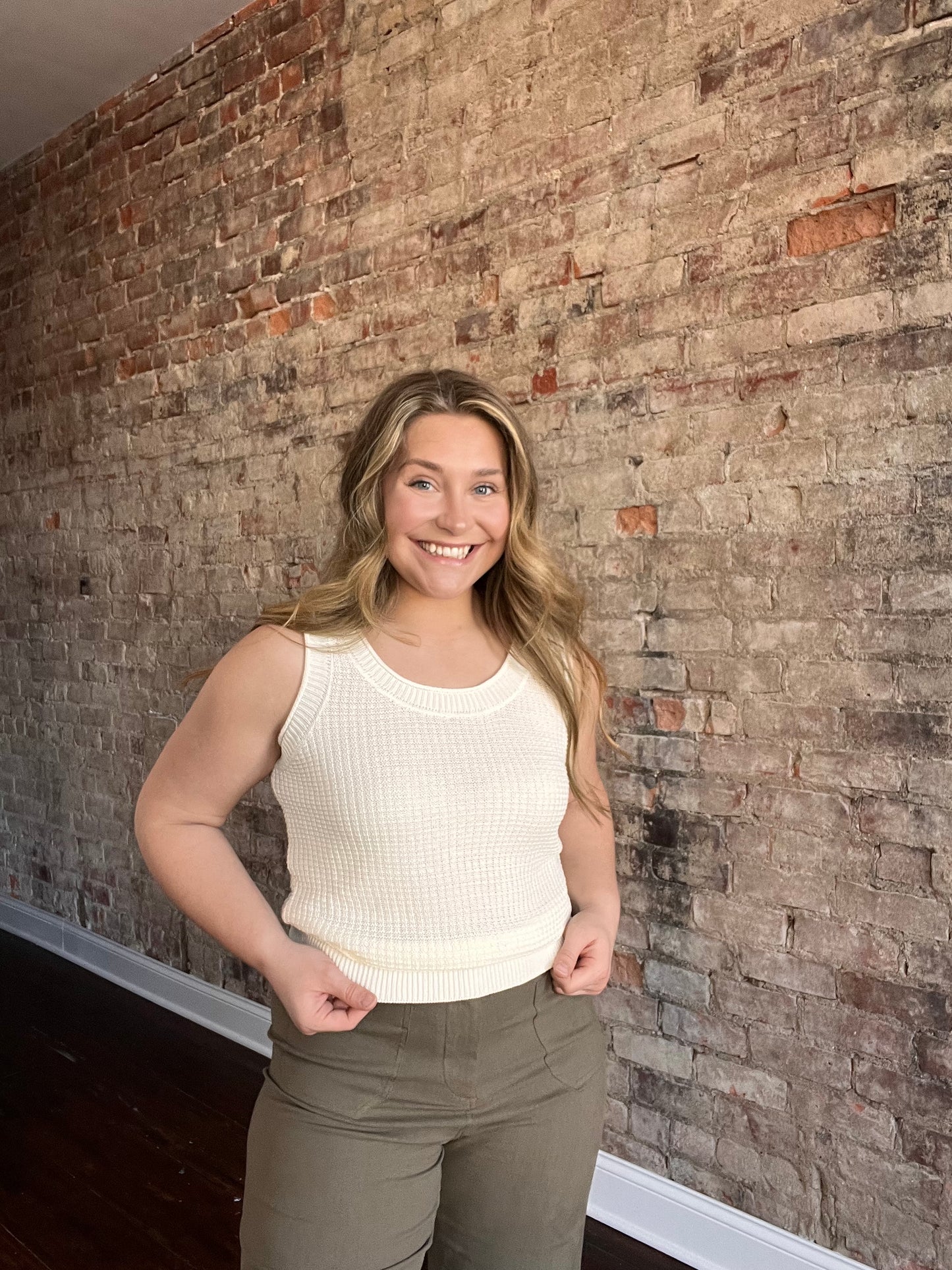 Sweater Knit Tank Top