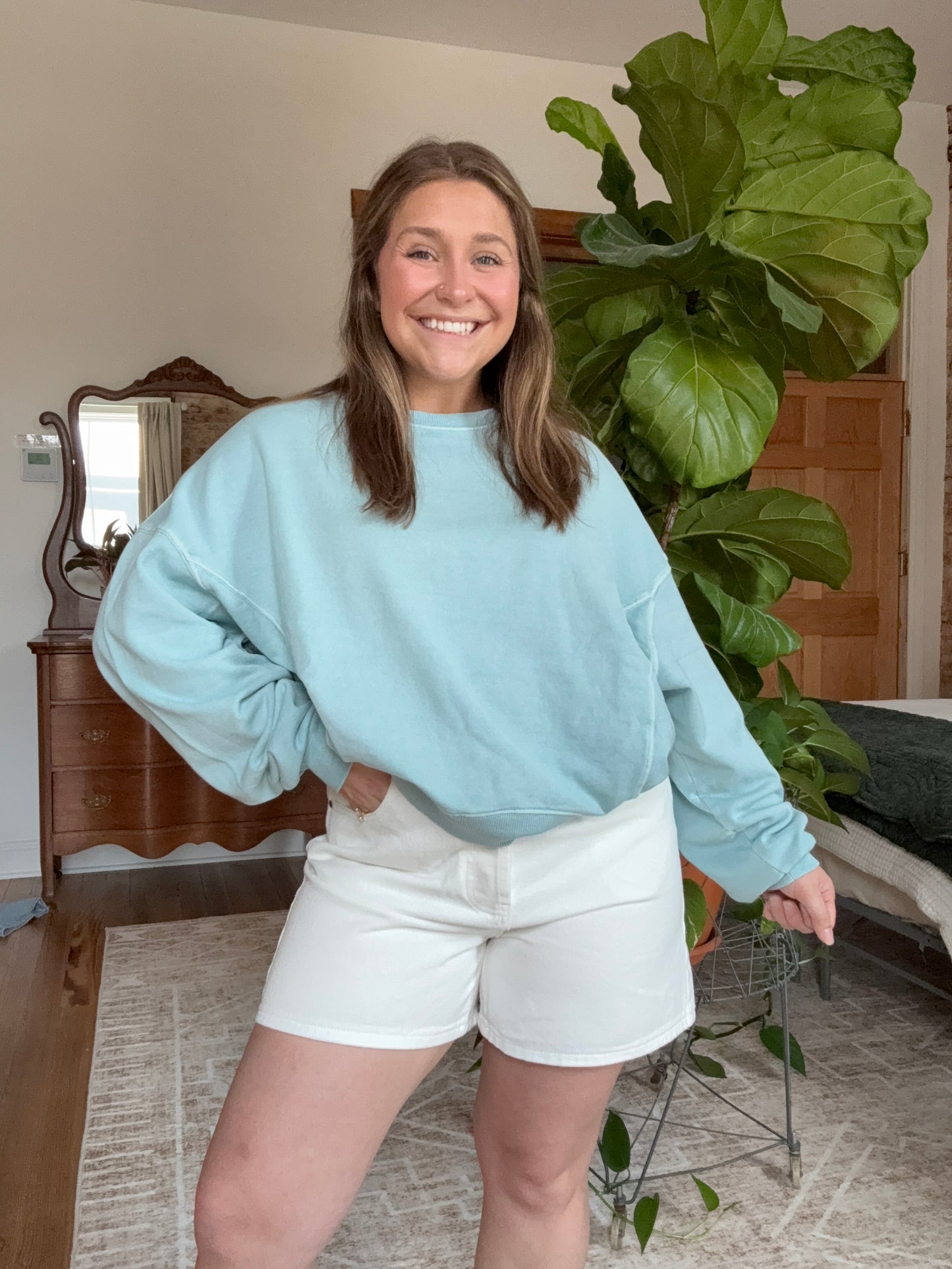 Comfort Washed Crewneck