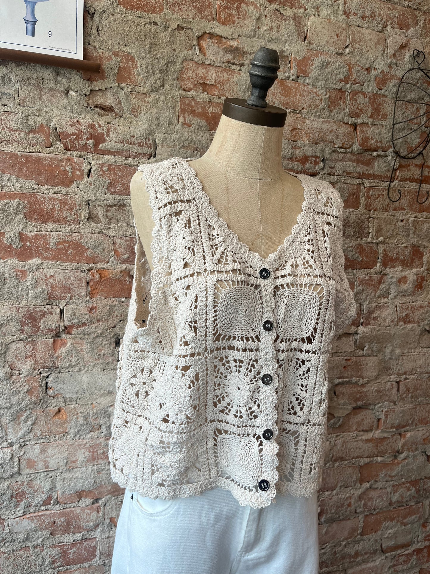 Crochet Vest Top