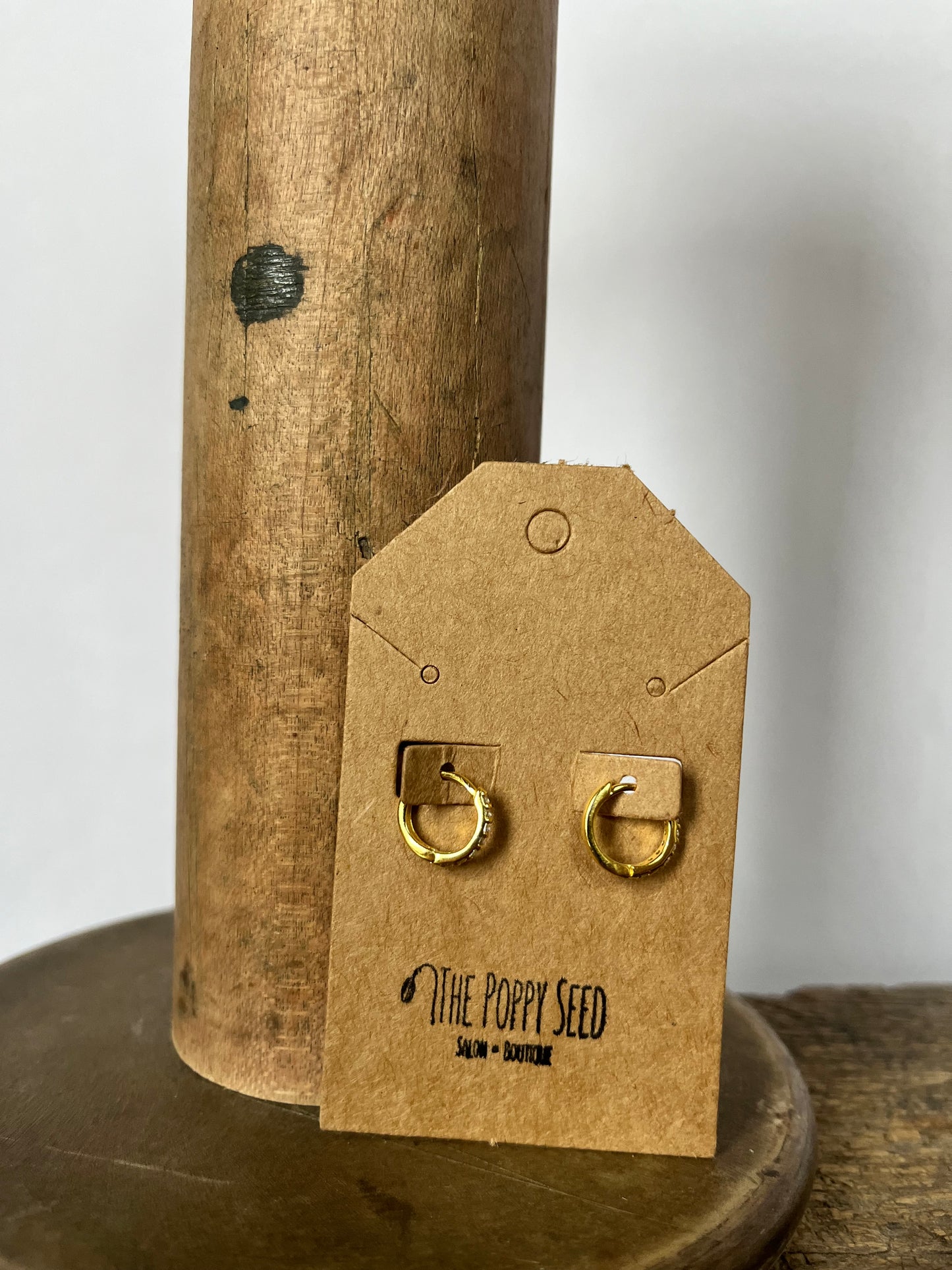 Crystal Hoop Earrings