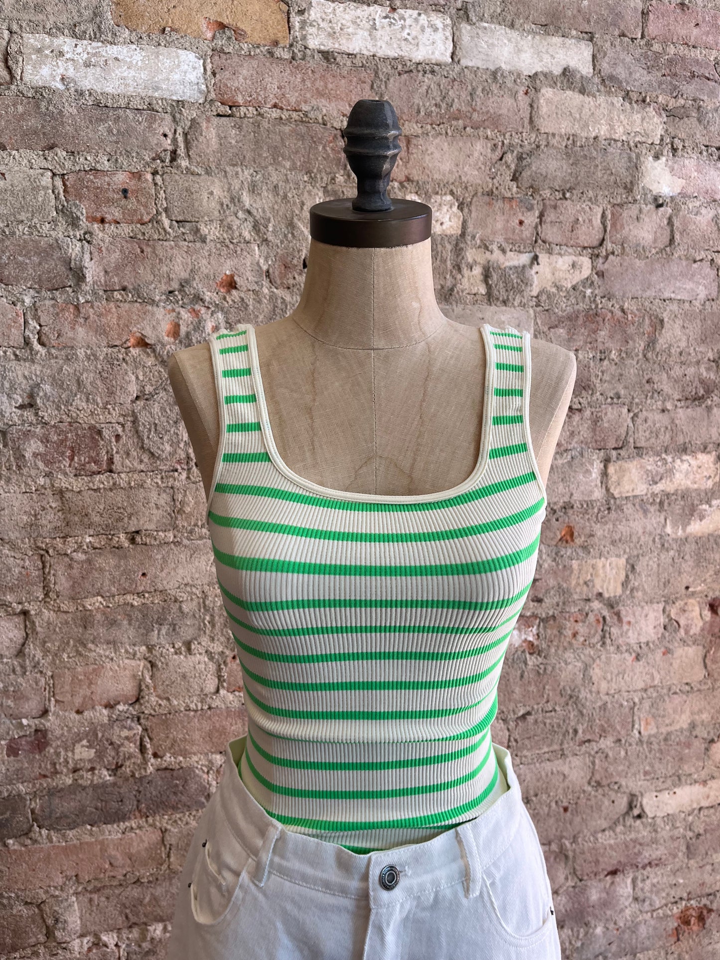 Striped Bodysuit
