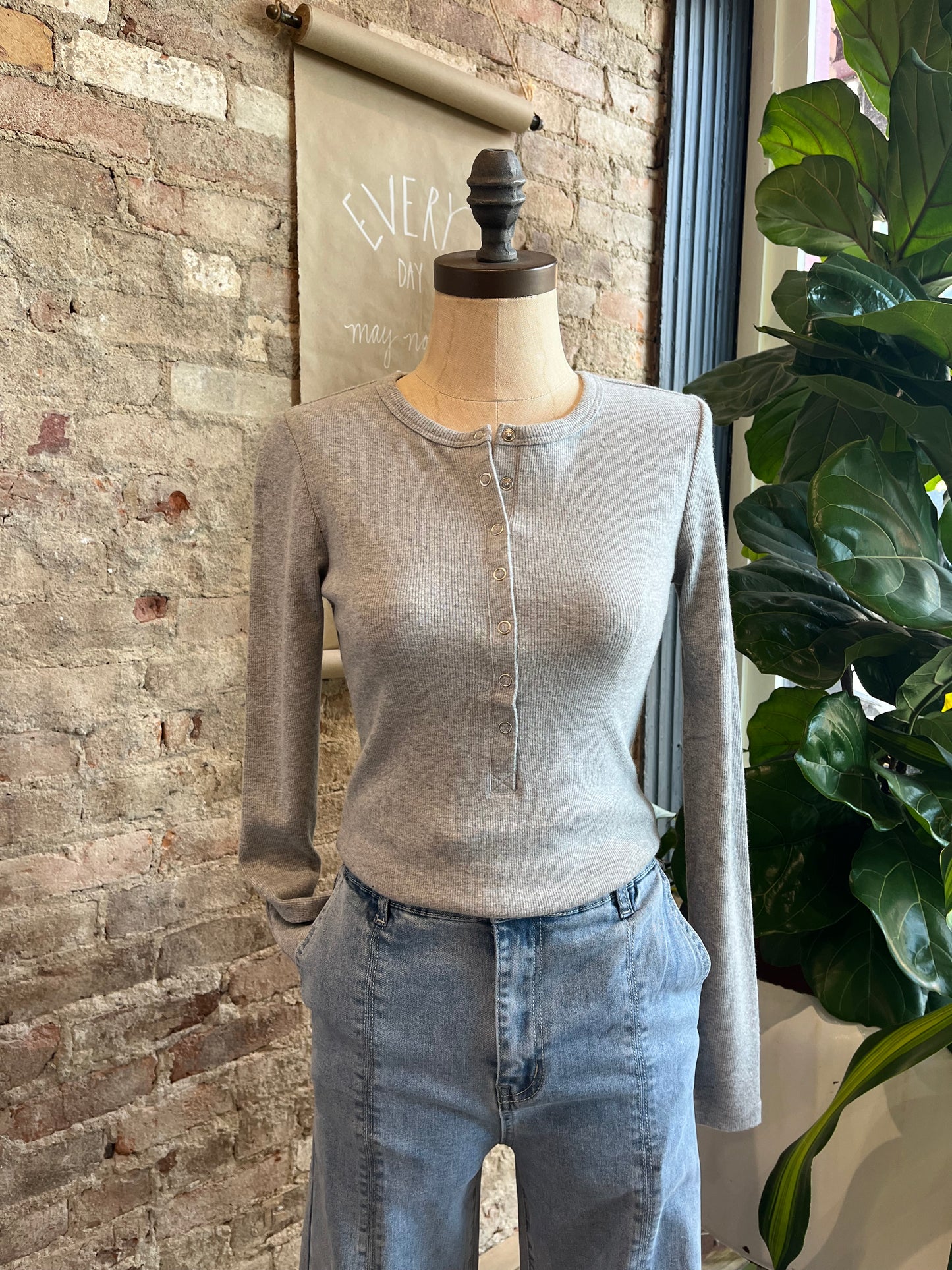 Z-Supply Stella Henley Top