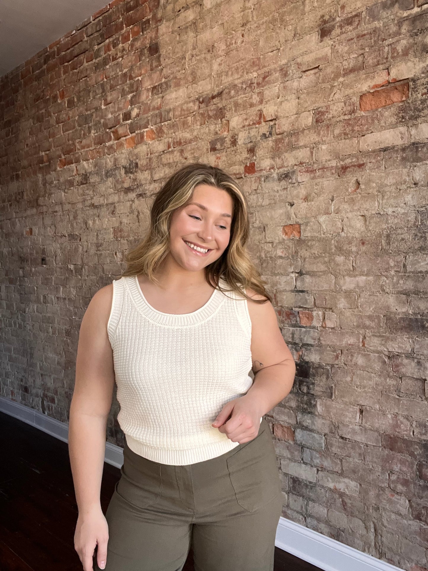 Sweater Knit Tank Top