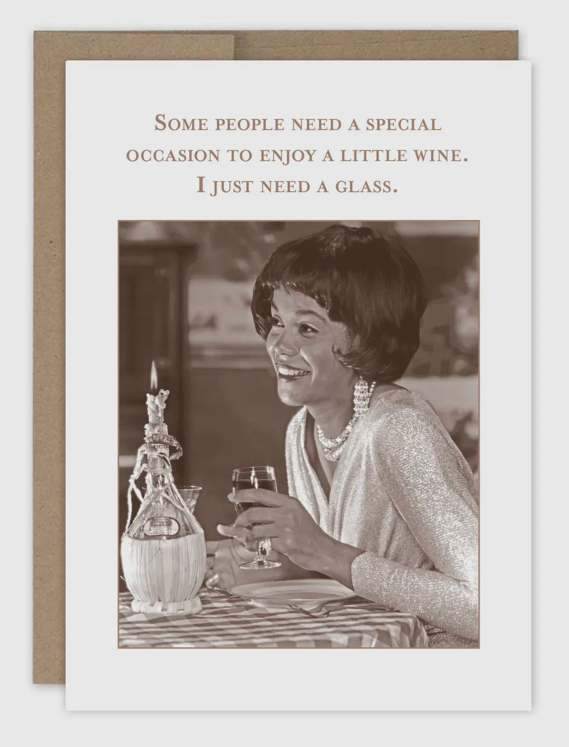 Need A Glass Birthday Card