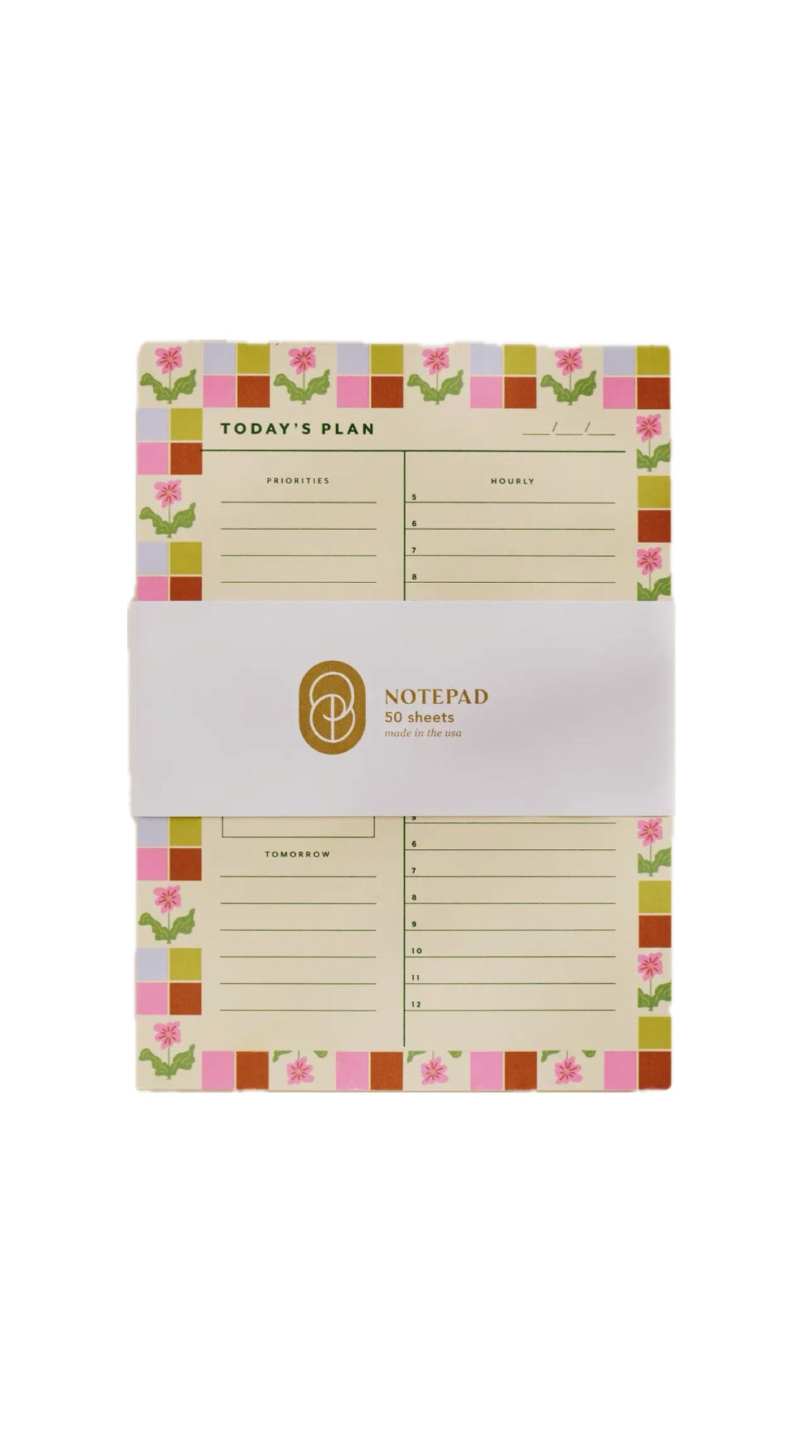 Daily Planner Notepad