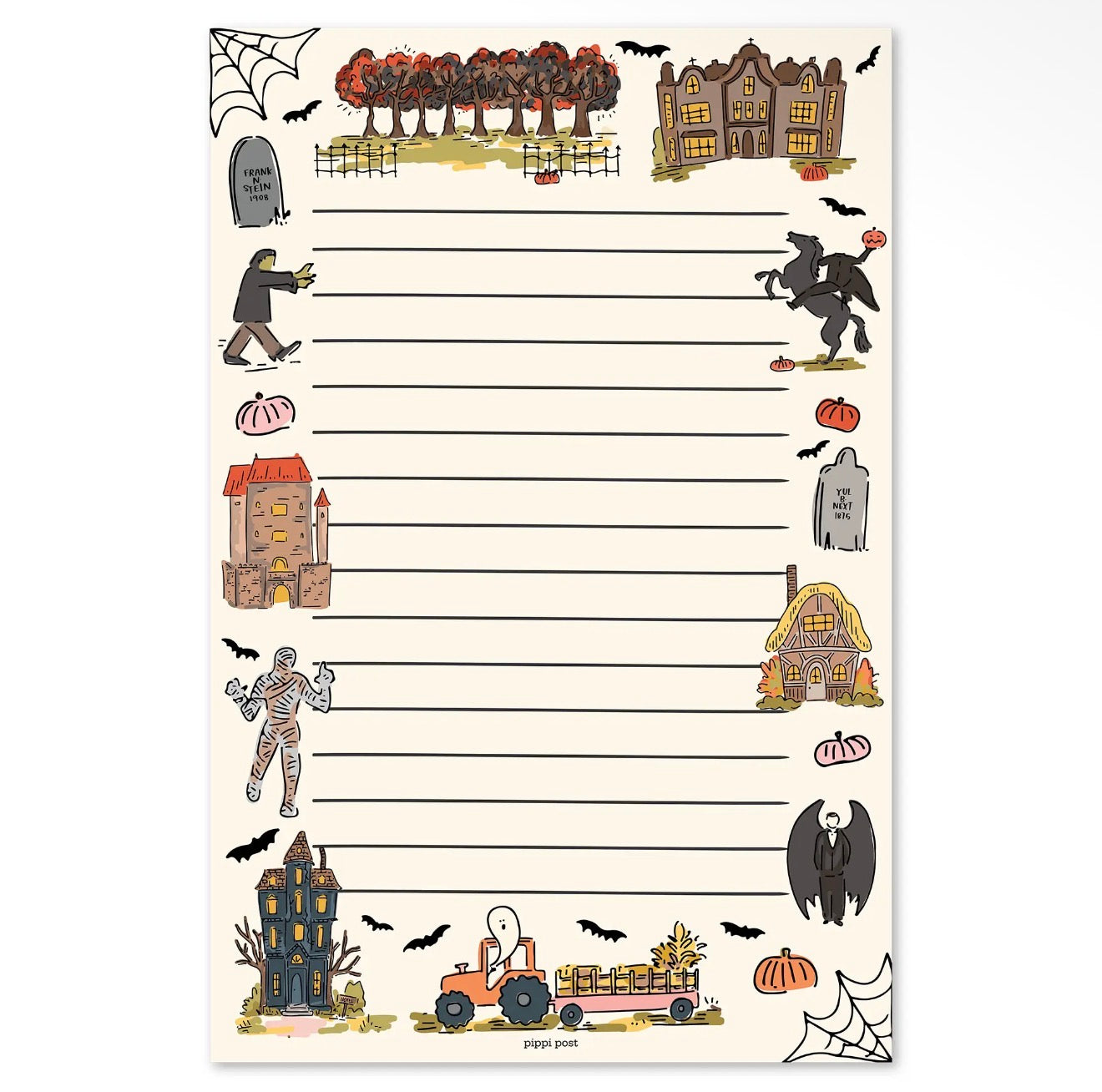 Haunted Hayride Notepad