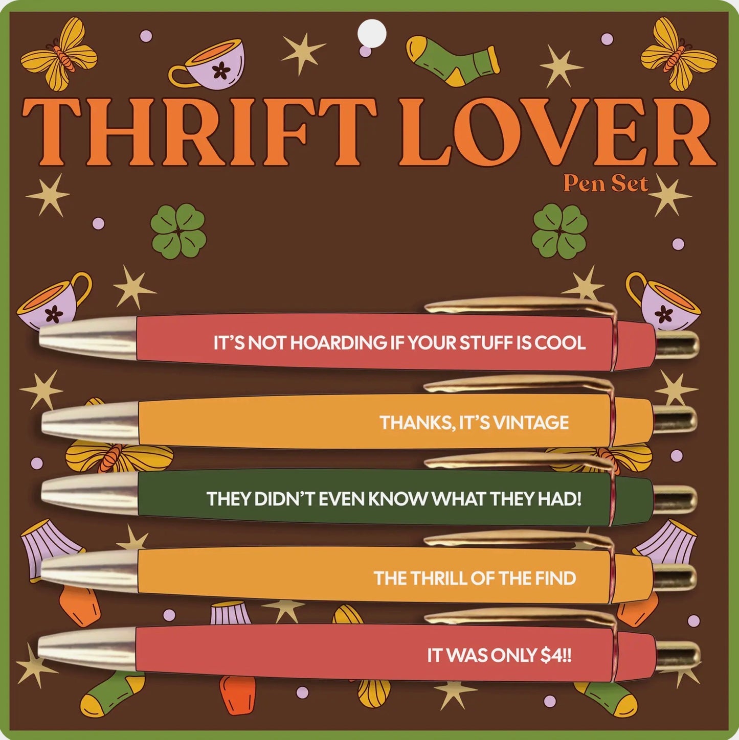 Thrift Lover Pen Set