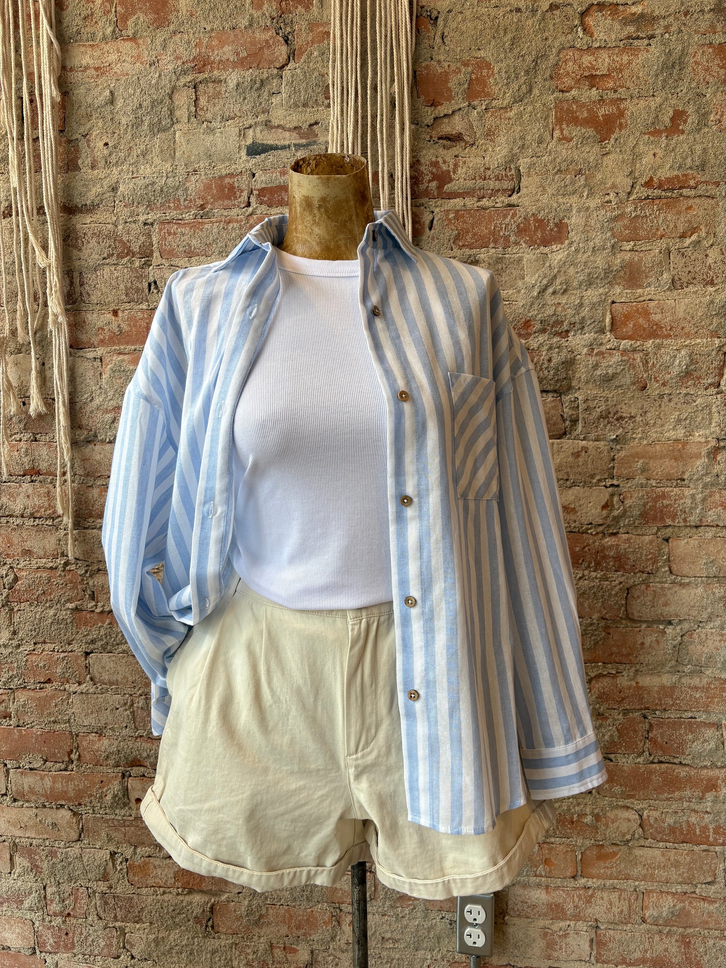 Striped Linen Shirt