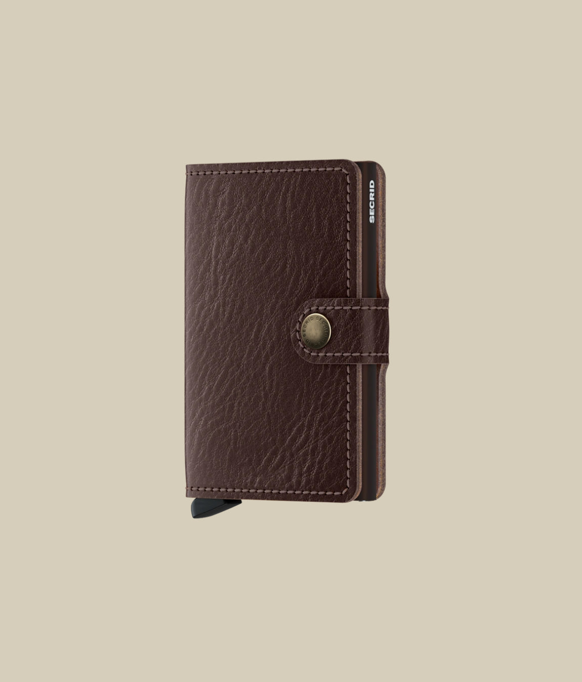 SECRID Mini-Wallet Vegan Espresso Brown