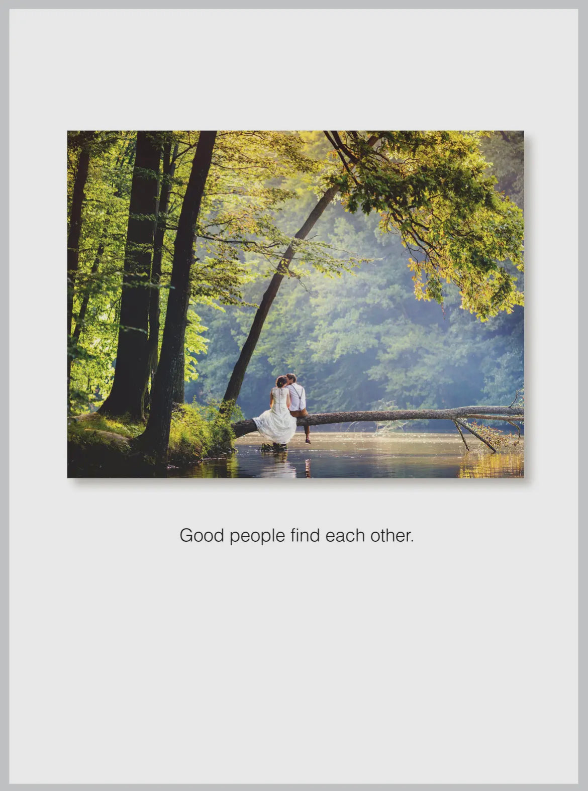 Good People Wedding/Anniversary Card