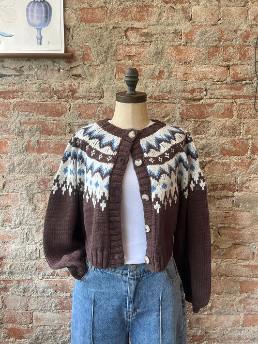 Raglan Cropped Sweater