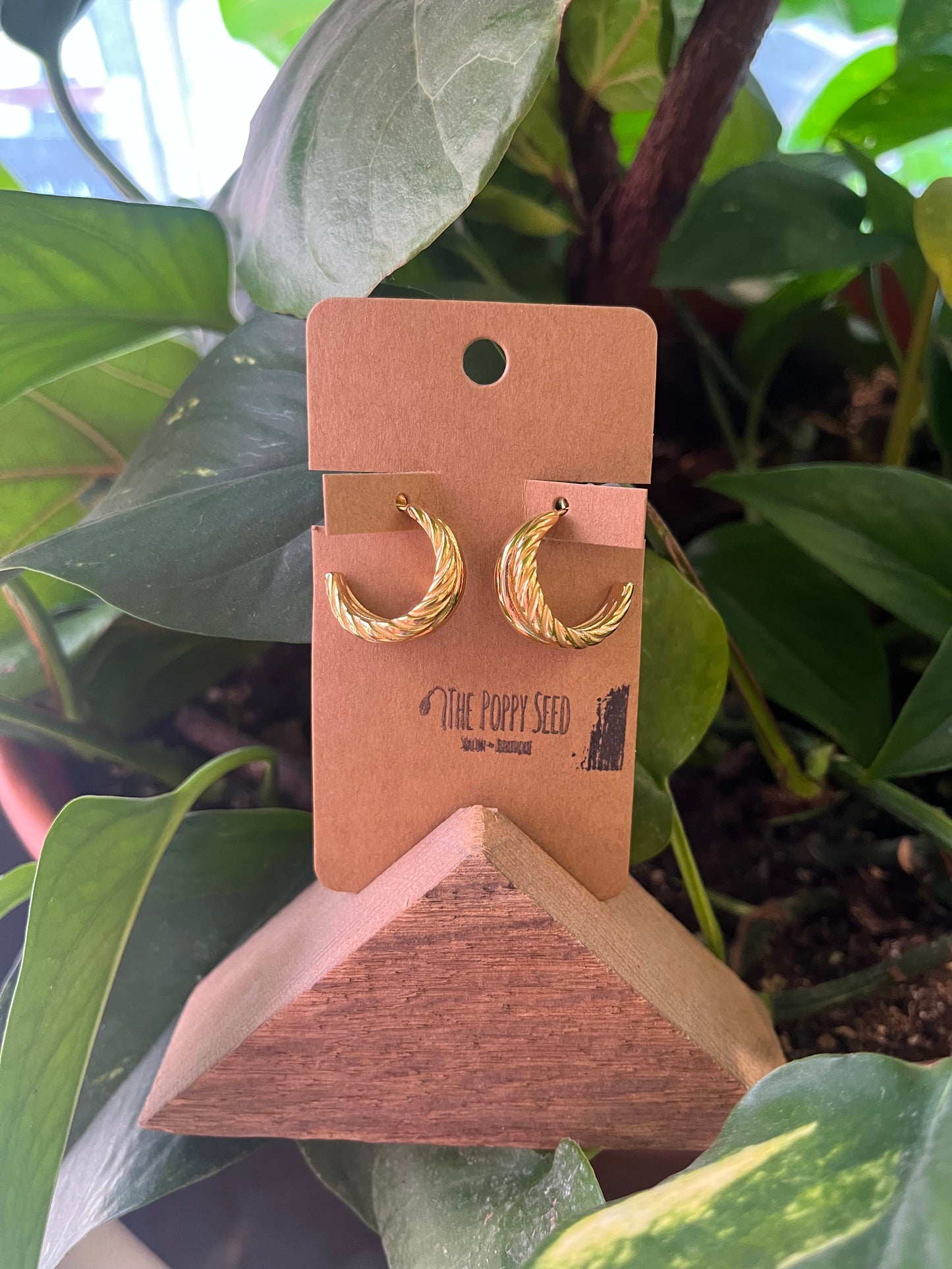 Split Hoop Earrings