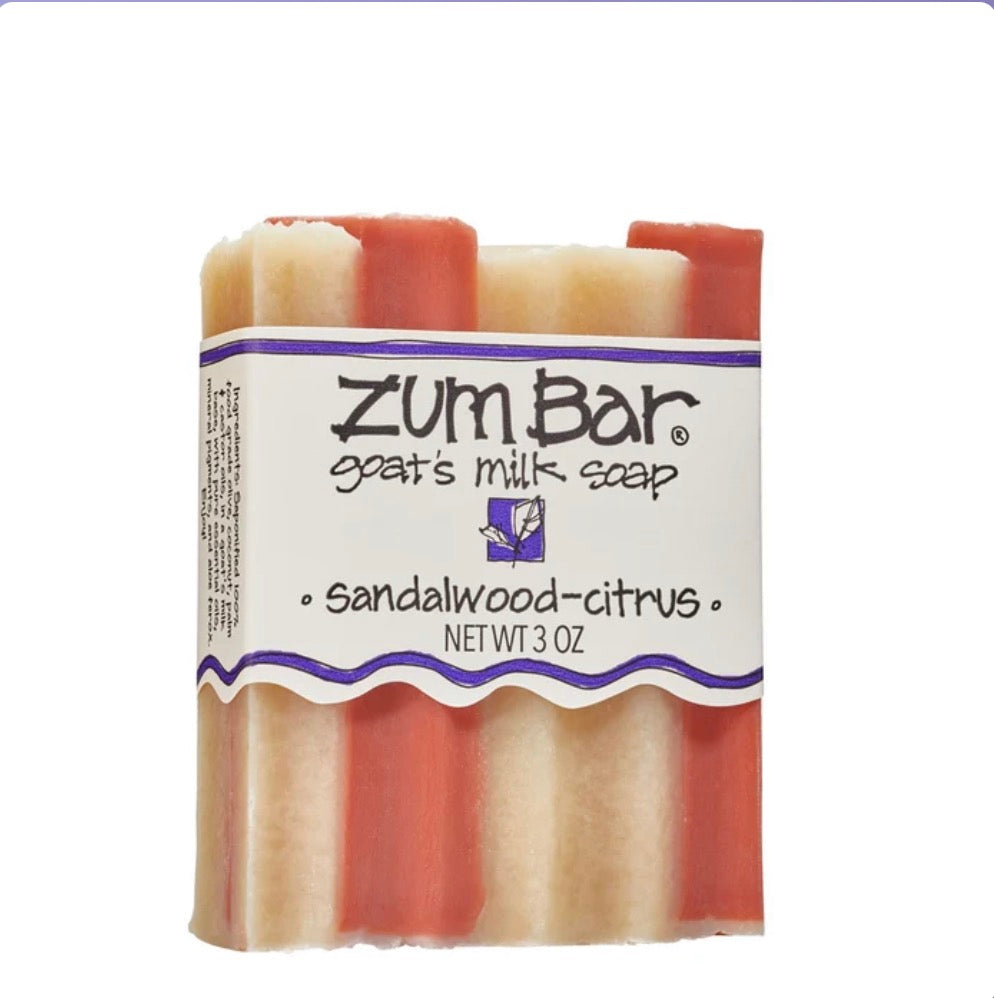 ZUM- Sandalwood Citrus Bar Soap