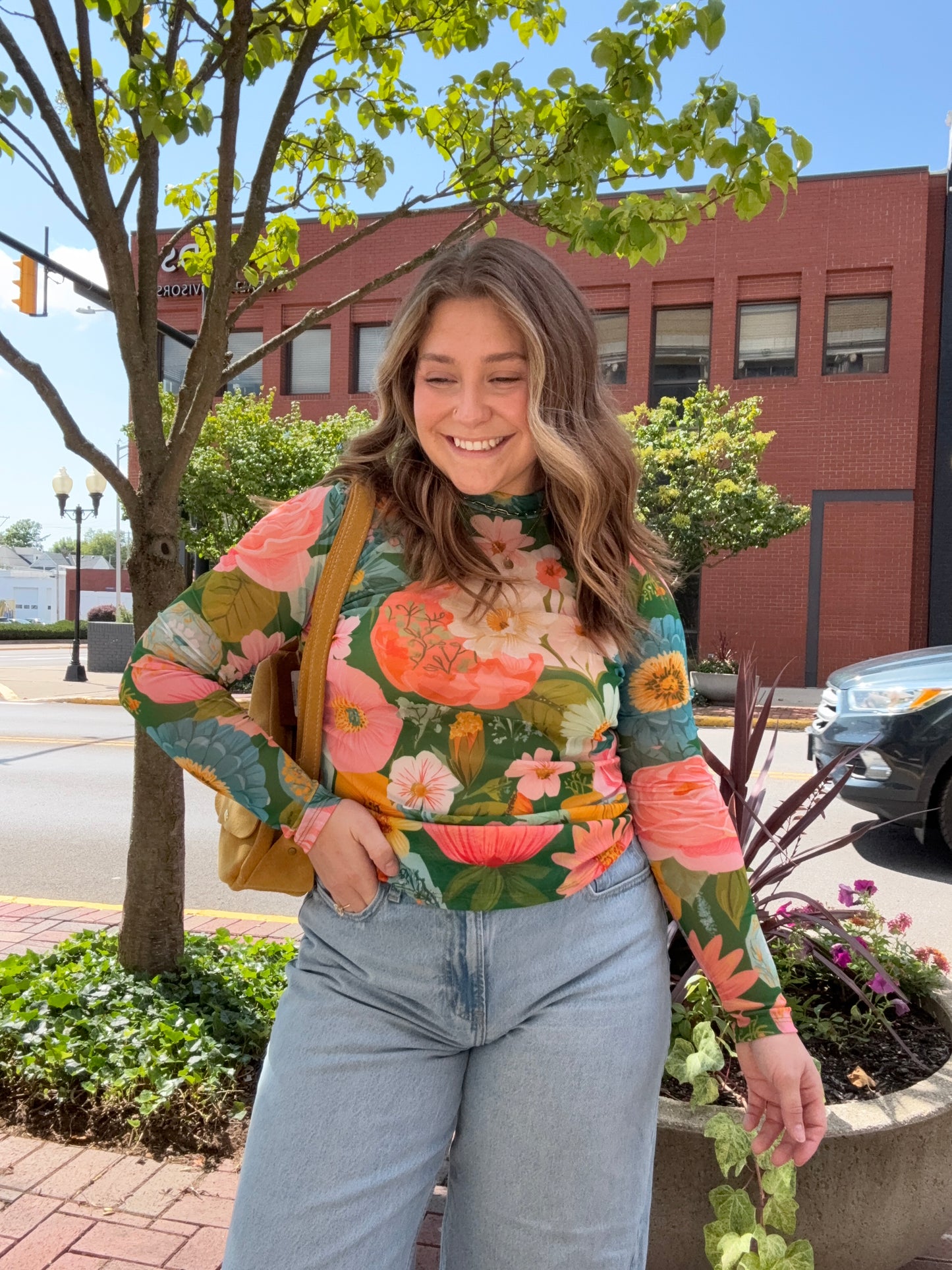 Vibrant Bloom Top