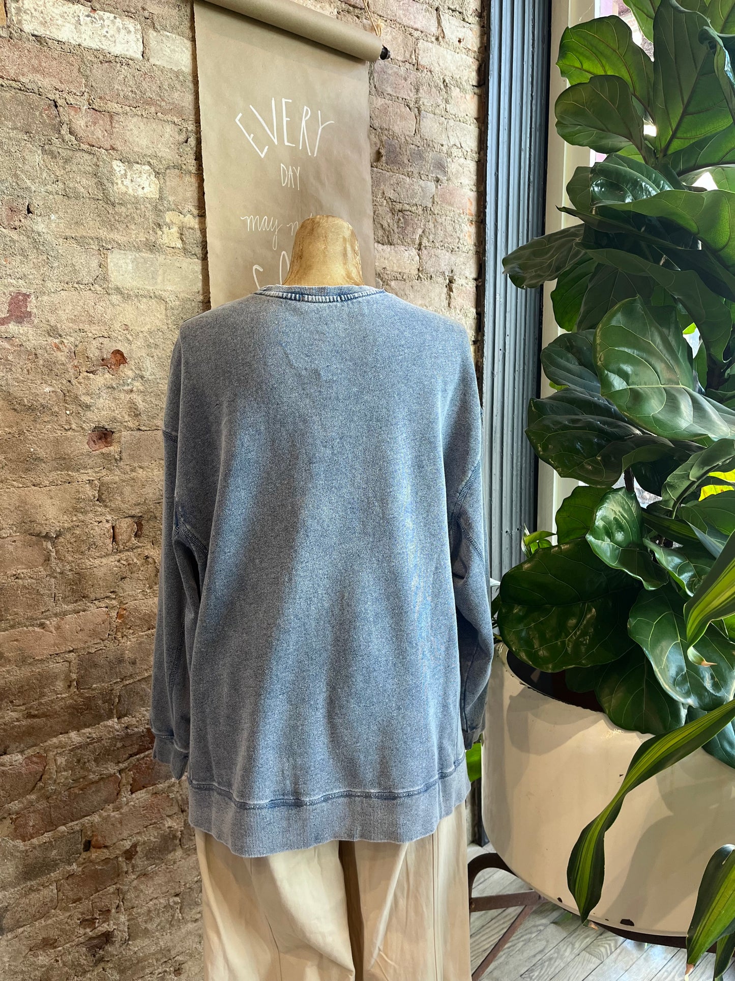 Z-Supply Denim Pullover