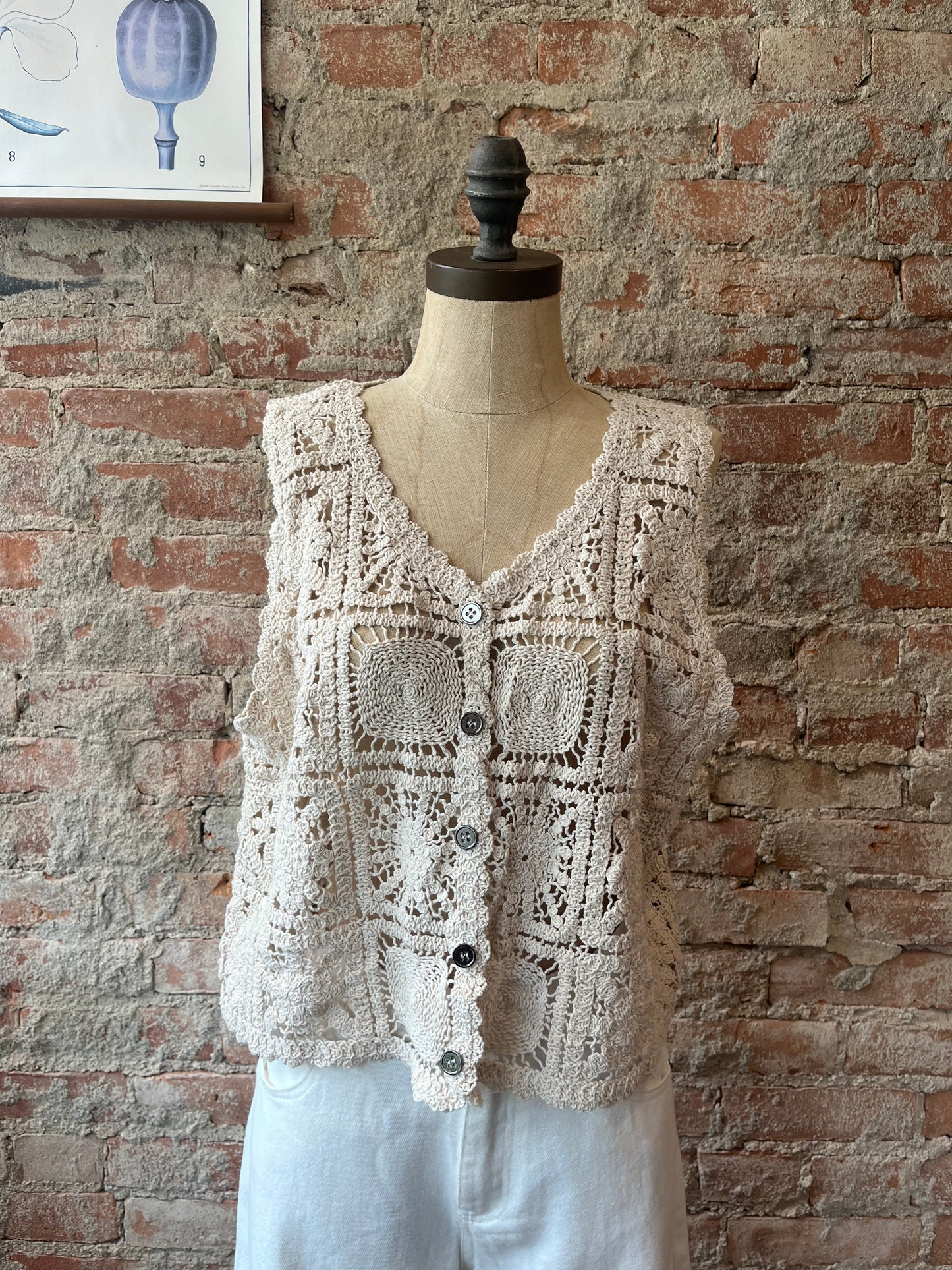 Crochet Vest Top