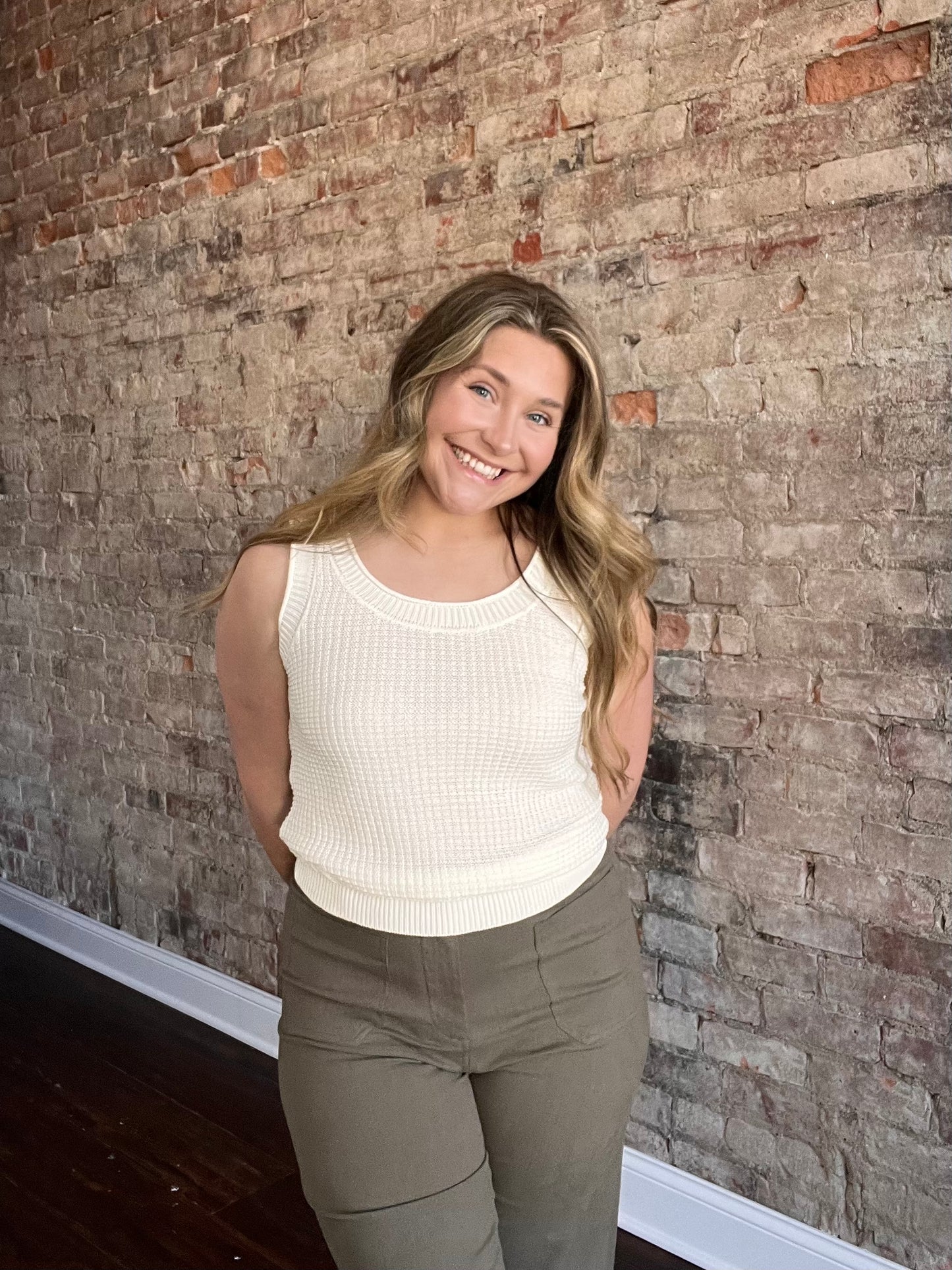 Sweater Knit Tank Top