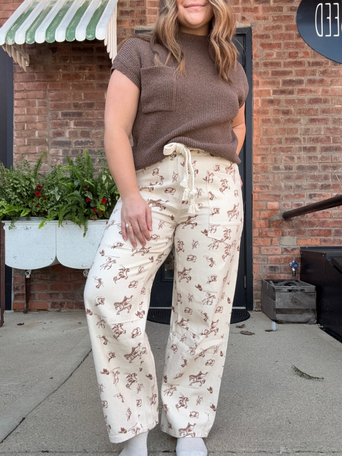 Western Barrel Jean
