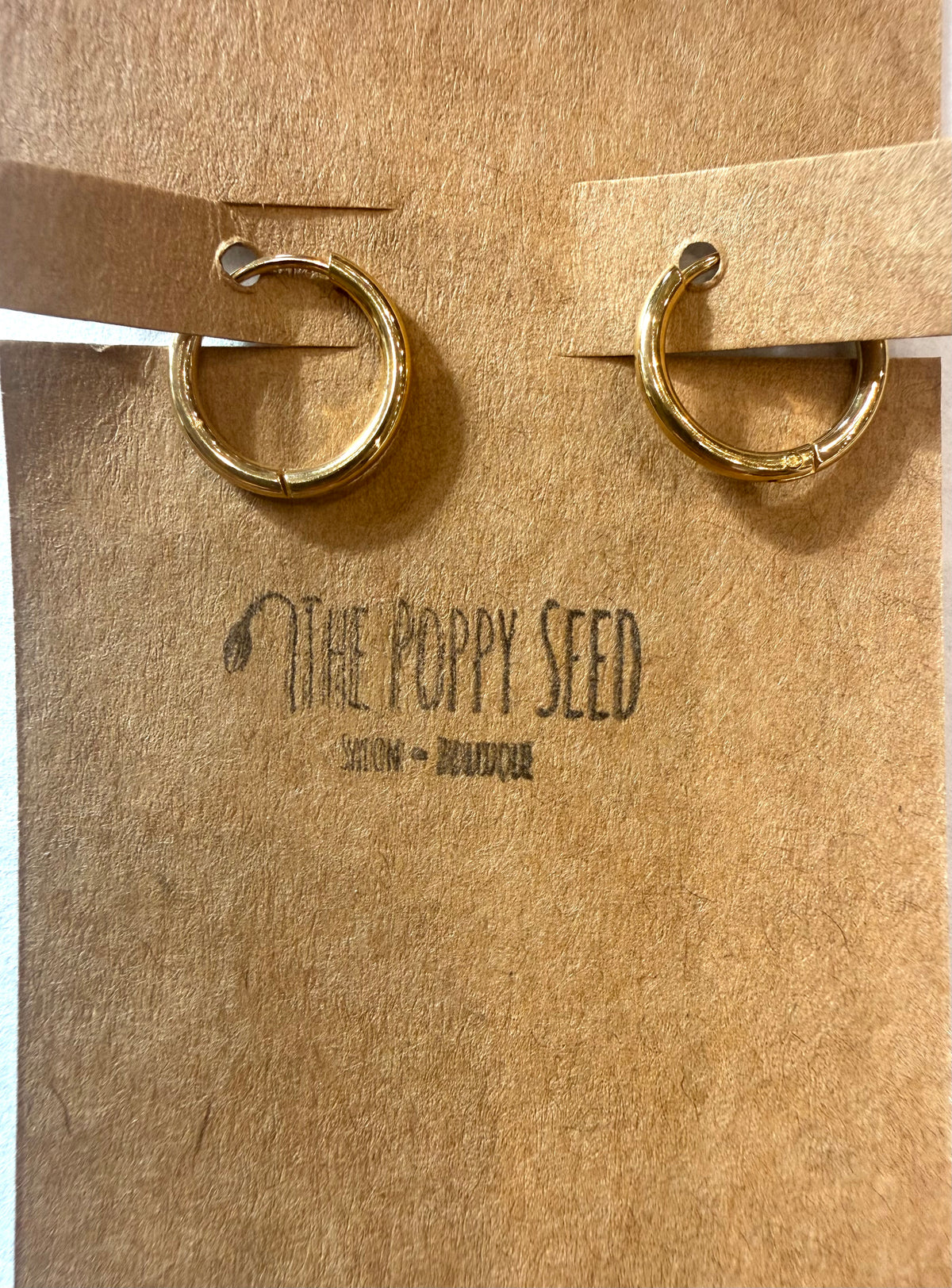 Fundamental Gold Hoops