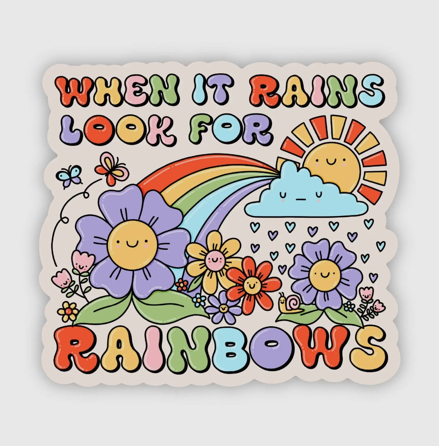 Look for Rainbows Sticker