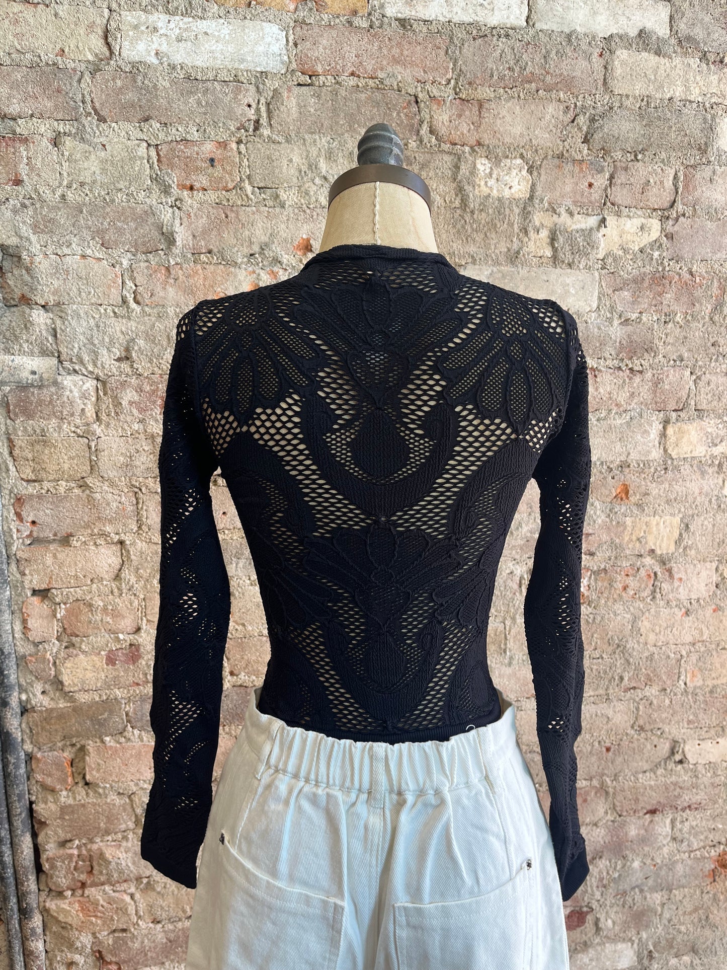 Seamless Mock Neck Top