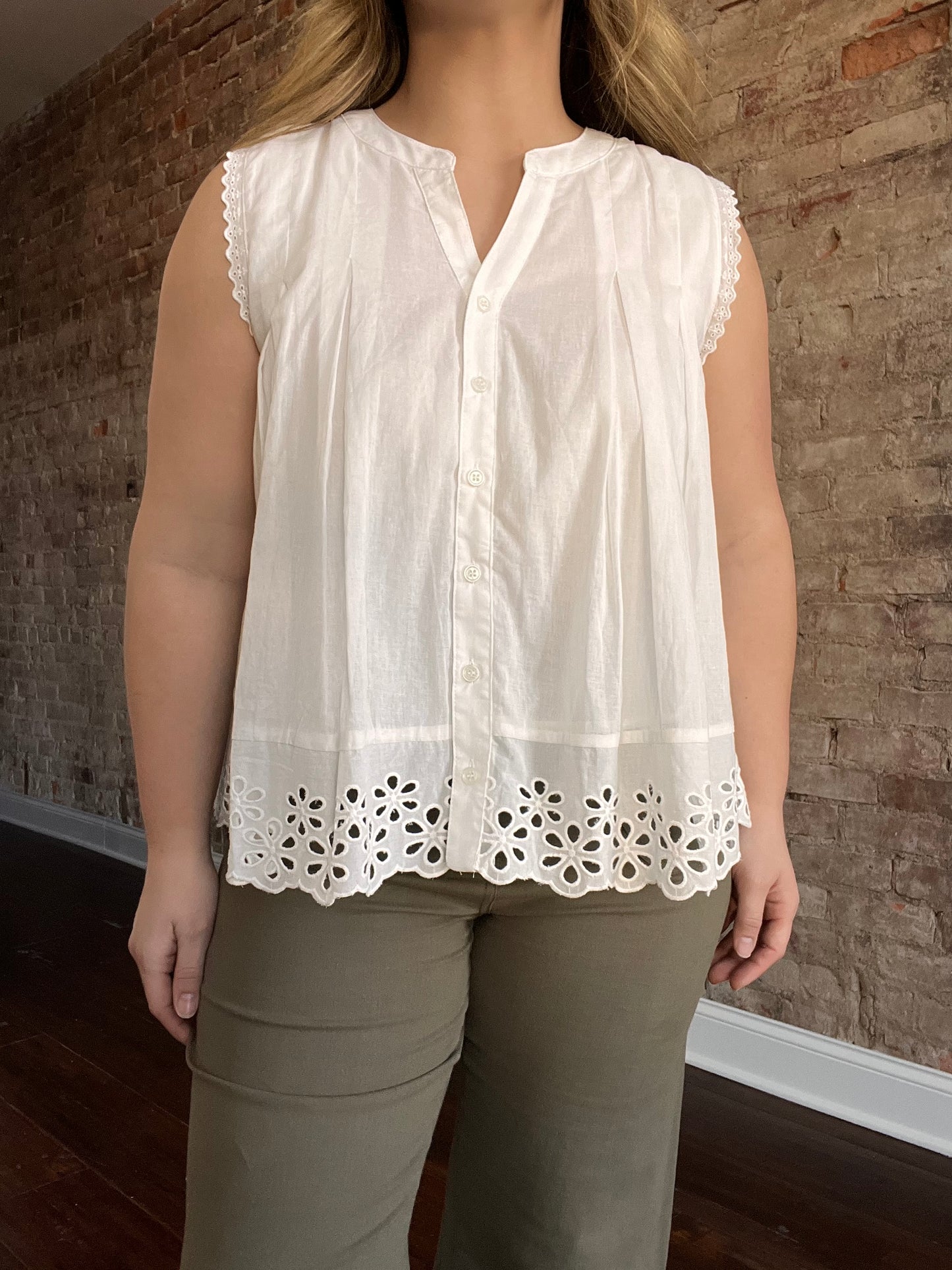 Eyelet Lace Blouse