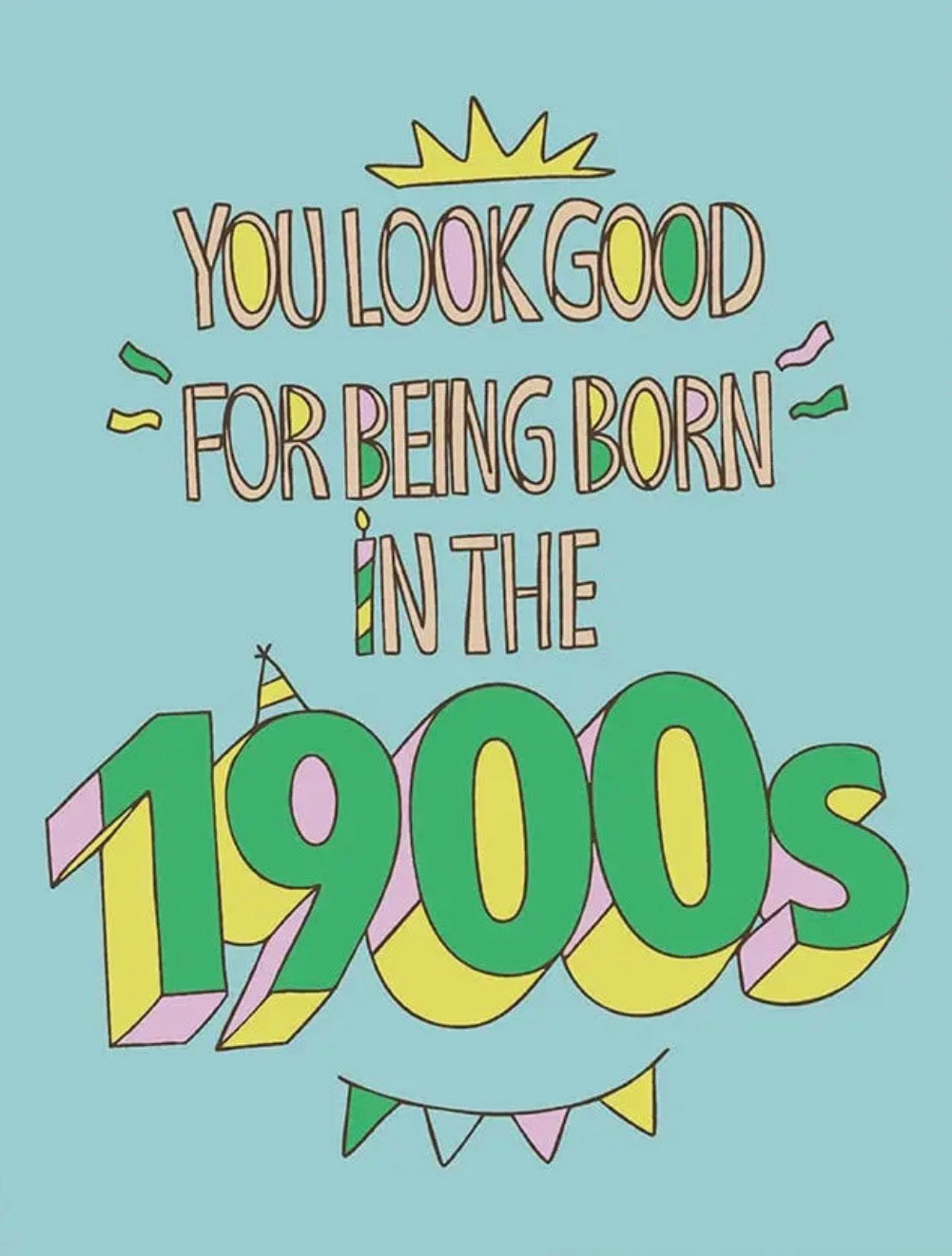 Born in the 1900s Card
