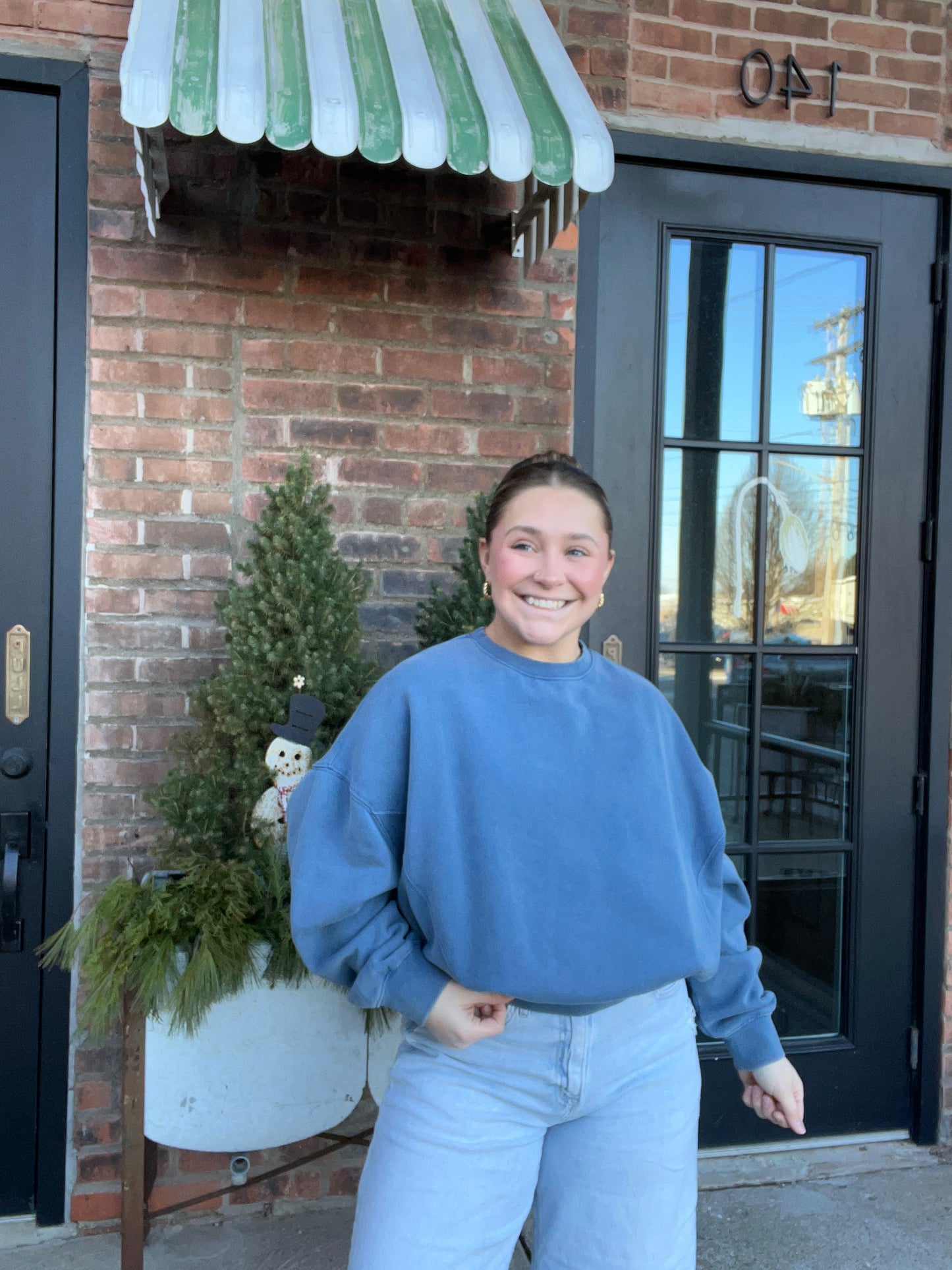 Pigment Washed Crewneck