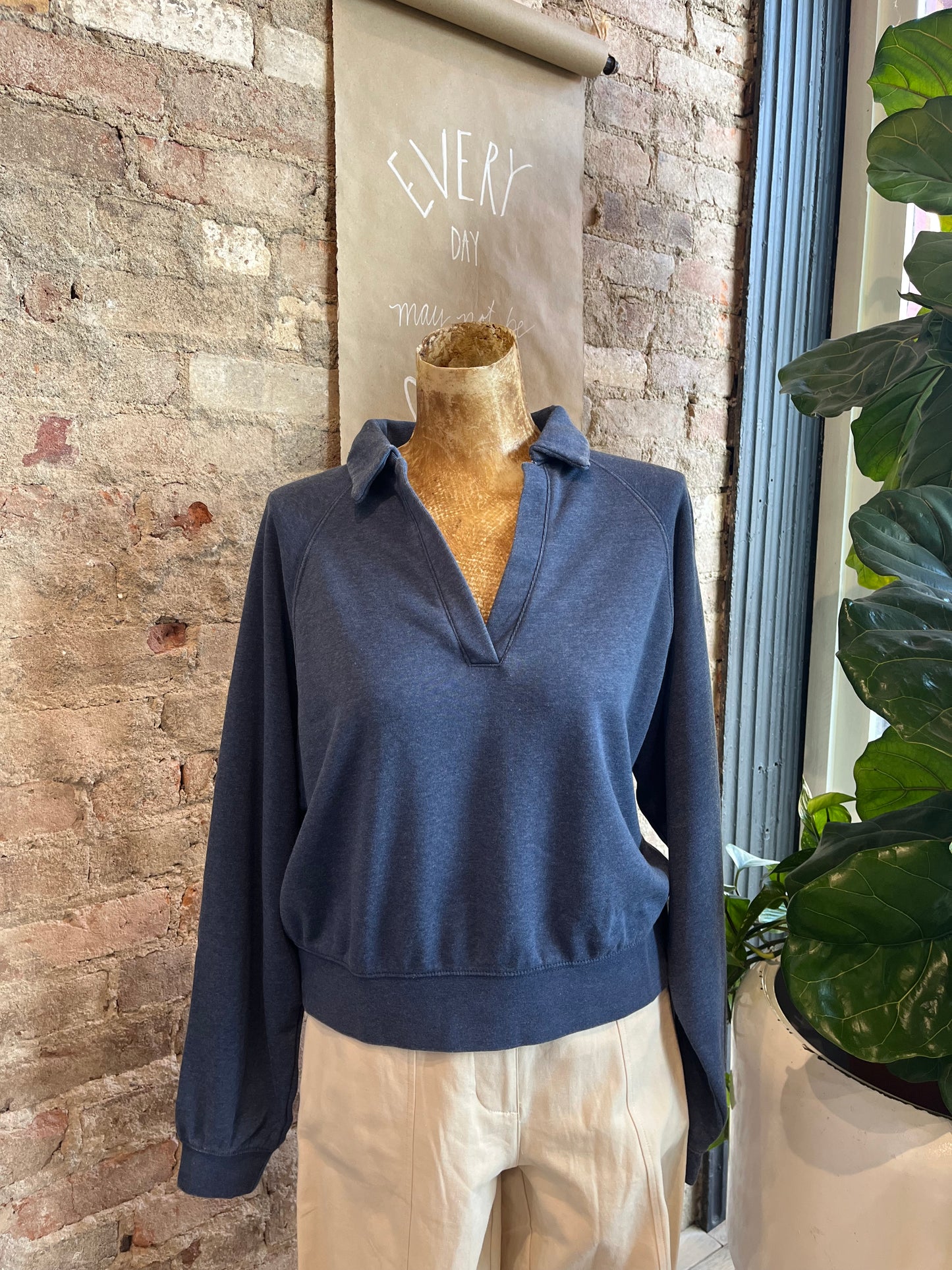 Raglan Pullover Sweatshirt