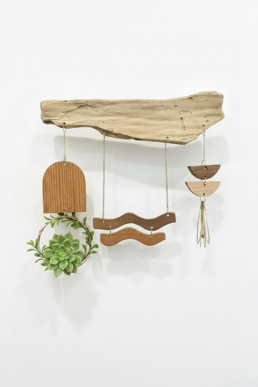 Wildly Urban Driftwood Landscape