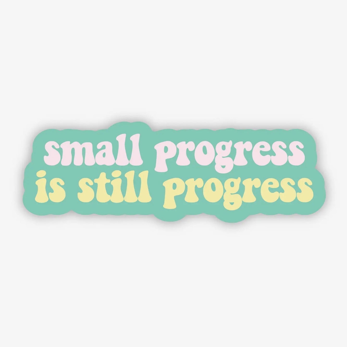 Small Progress Sticker