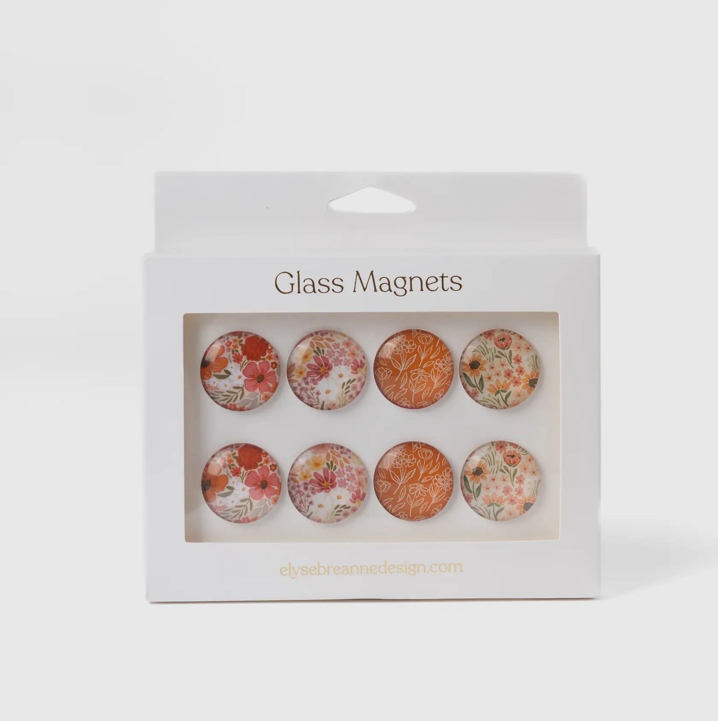 Fall Tones Glass Magnets