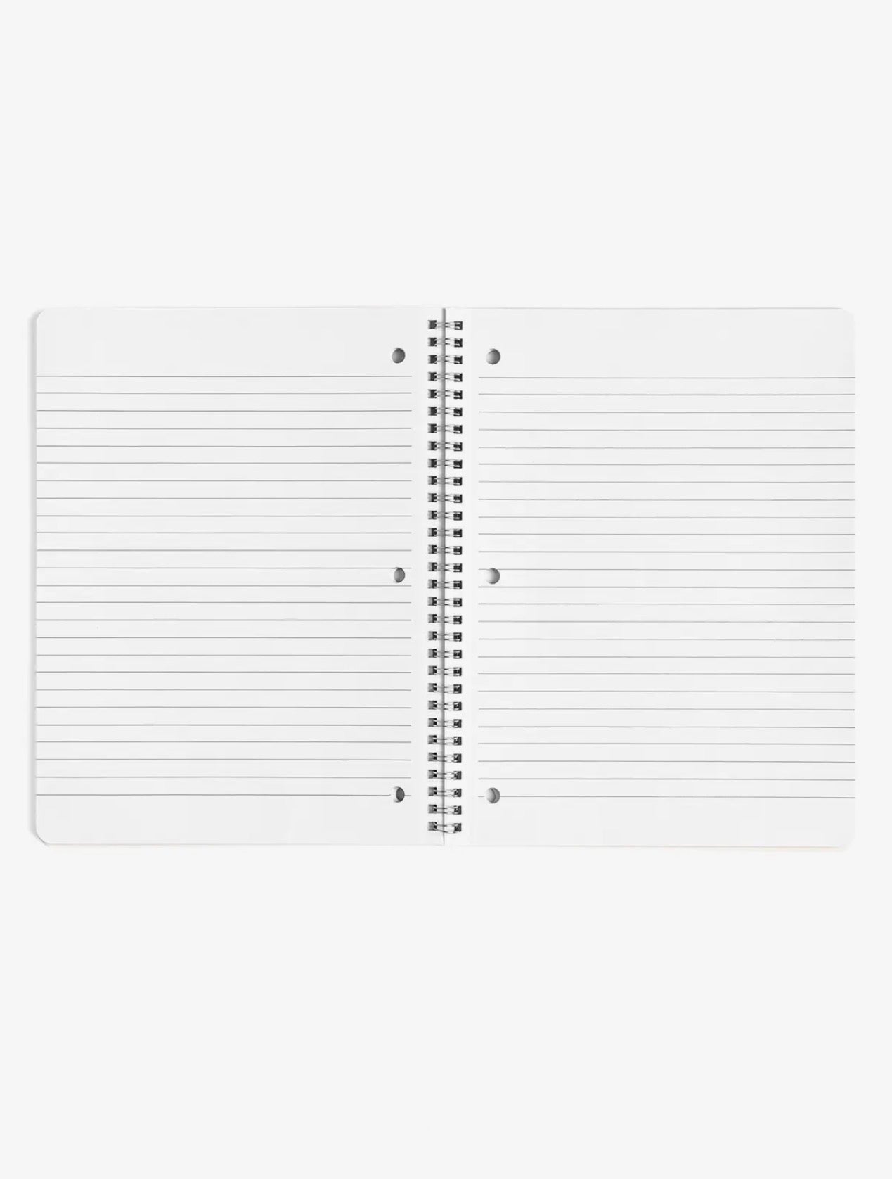 Bloom and Believe Floral Stripes Spiral Notebook