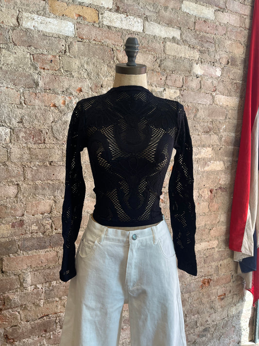 Seamless Mock Neck Top