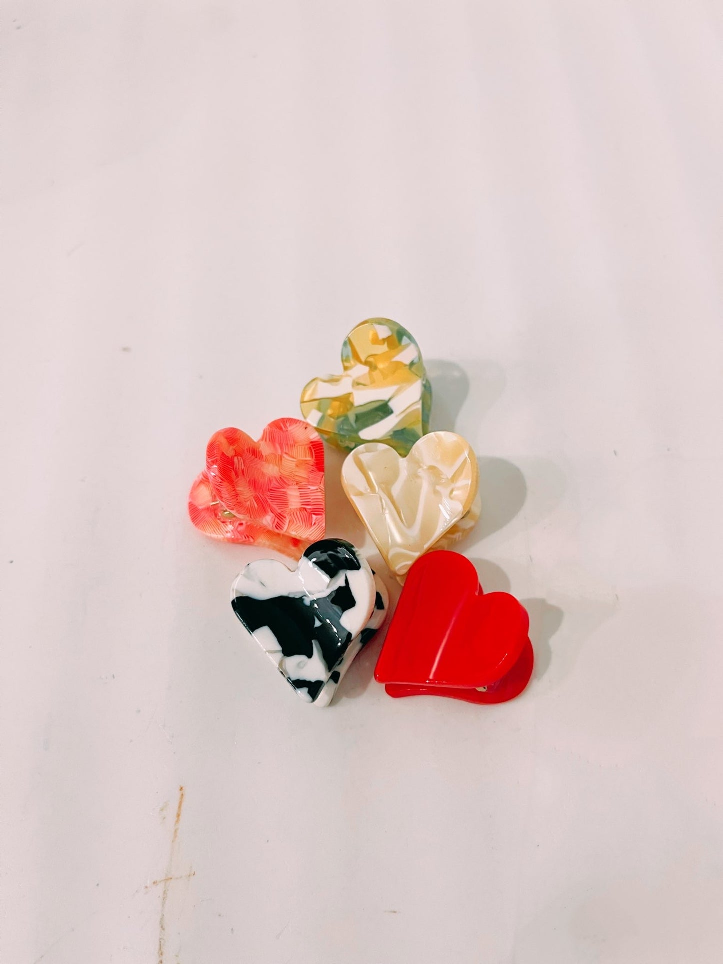 Mini Heart Clips