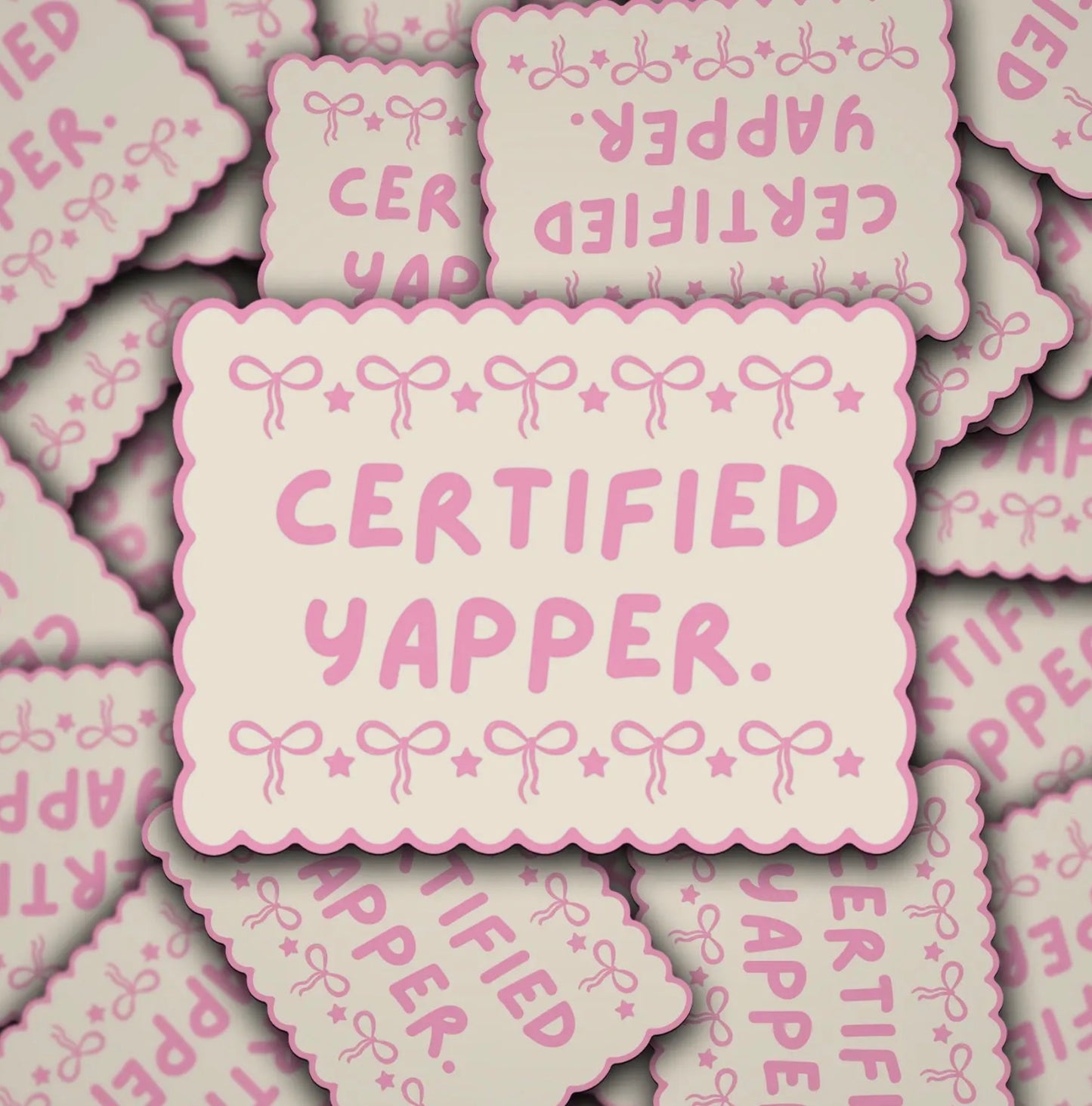 Certified Yapper Sticker