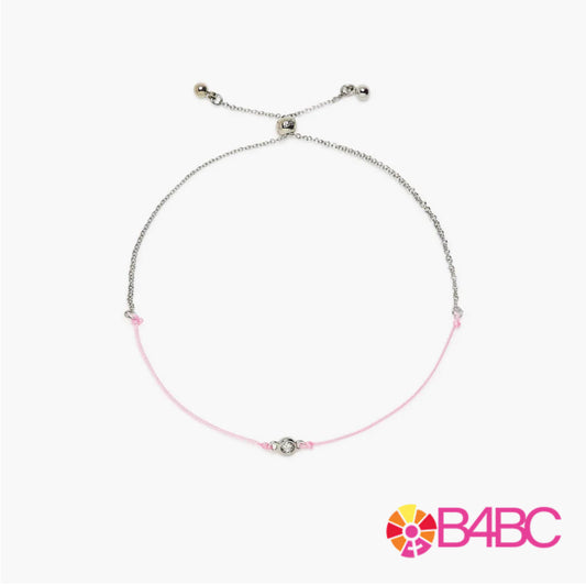 Pura Vida Boarding 4 Breast Cancer Bracelet