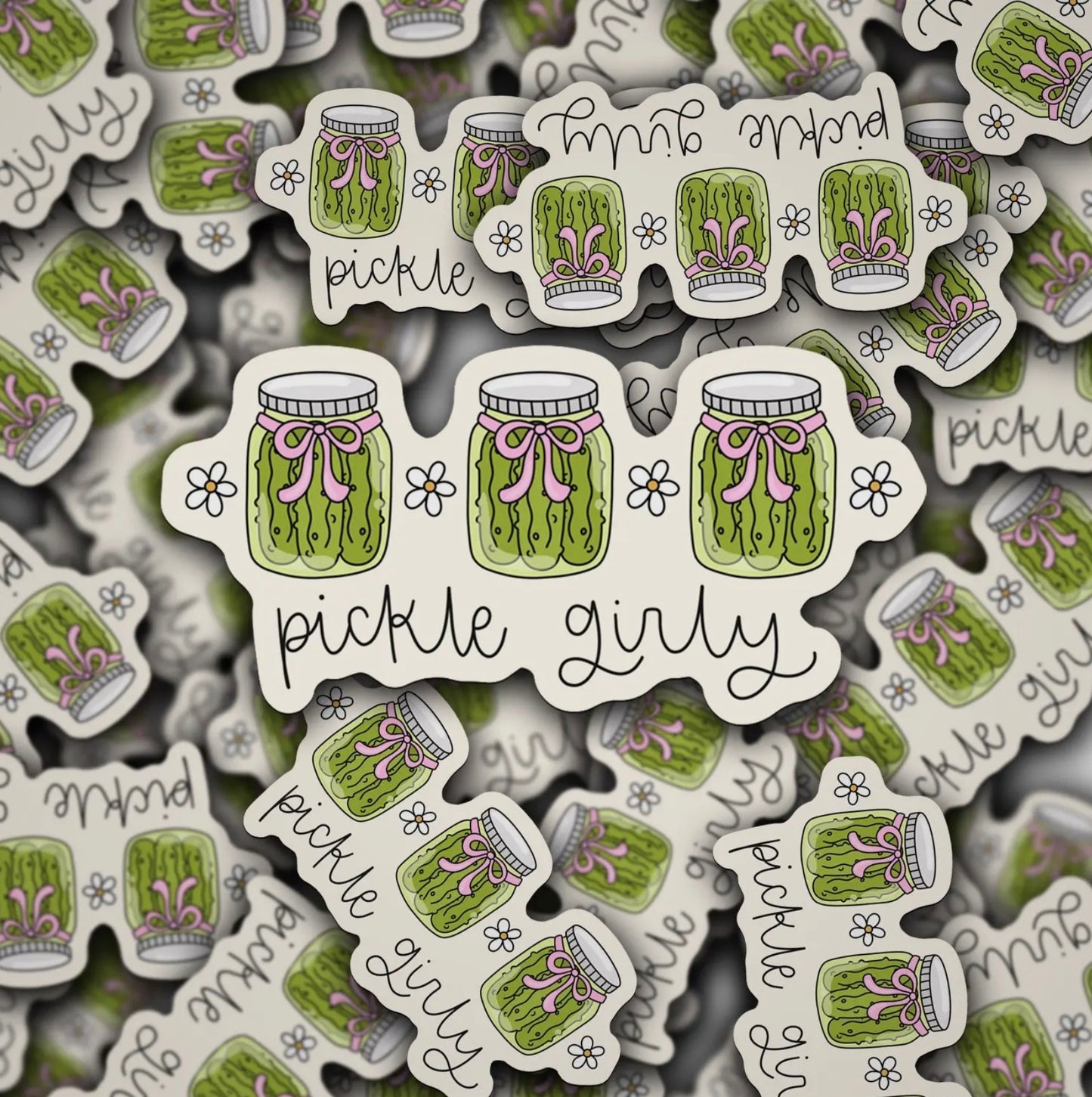 Pickle Girlie Sticker