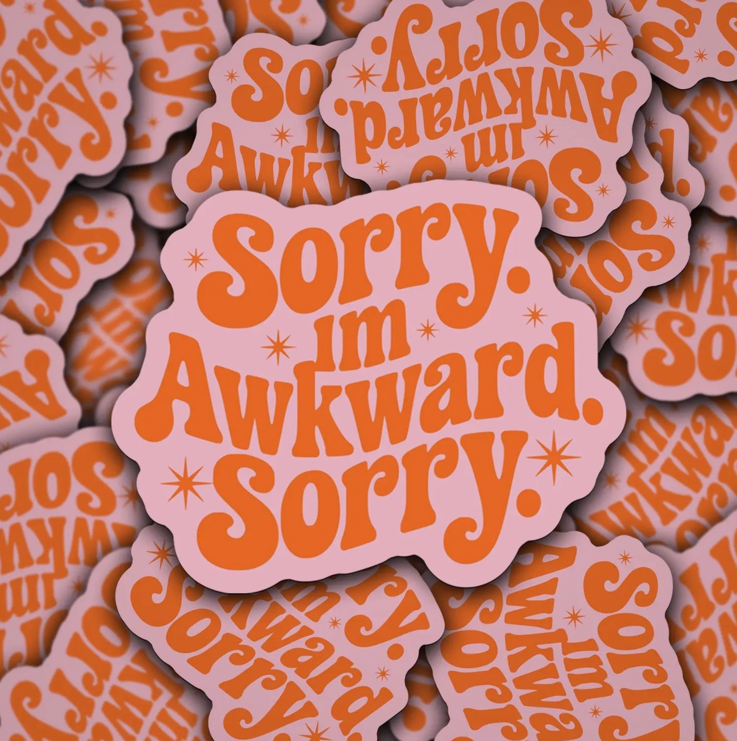 Sorry I’m Awkward Sticker