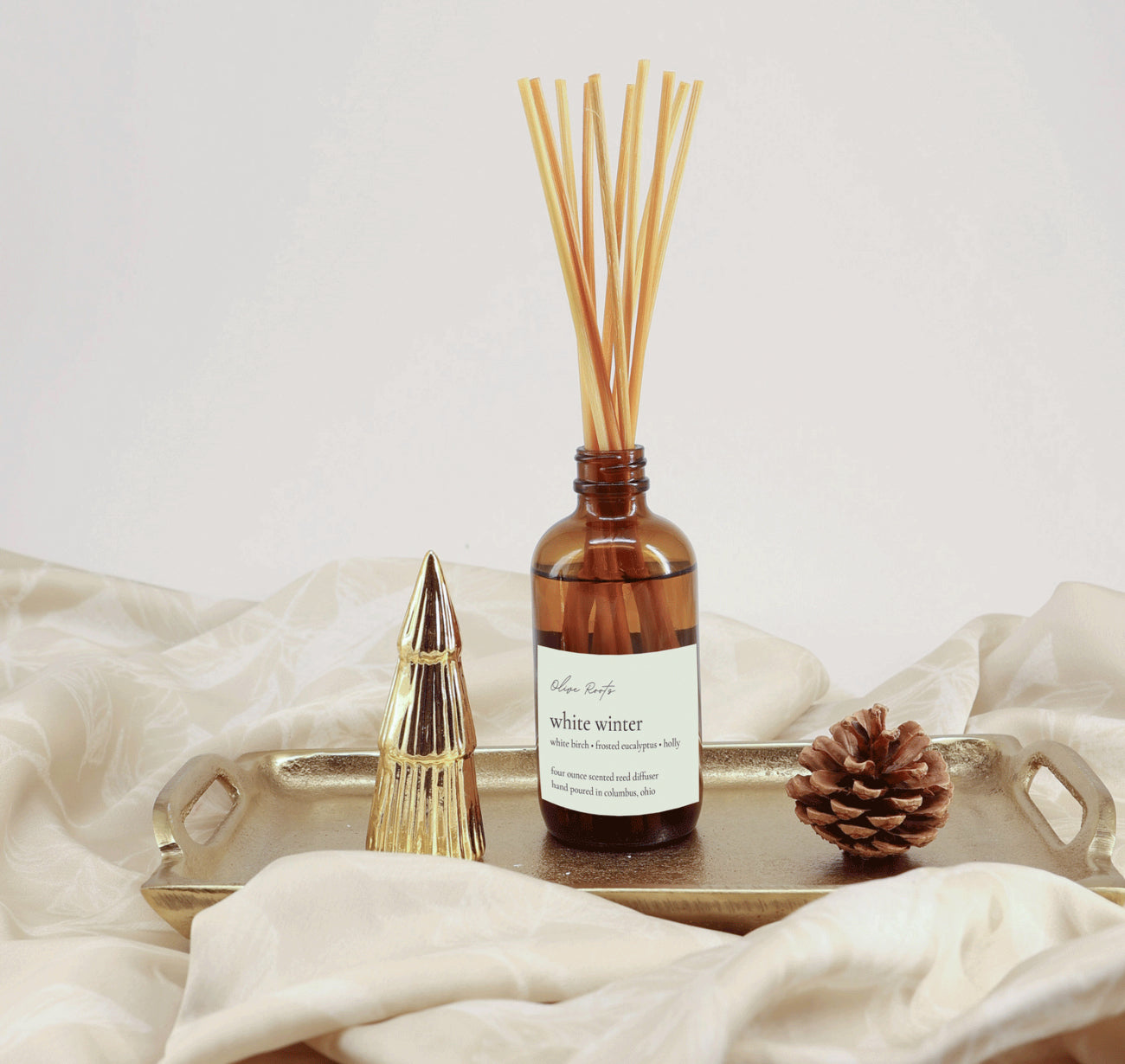 White Winter Reed Diffuser