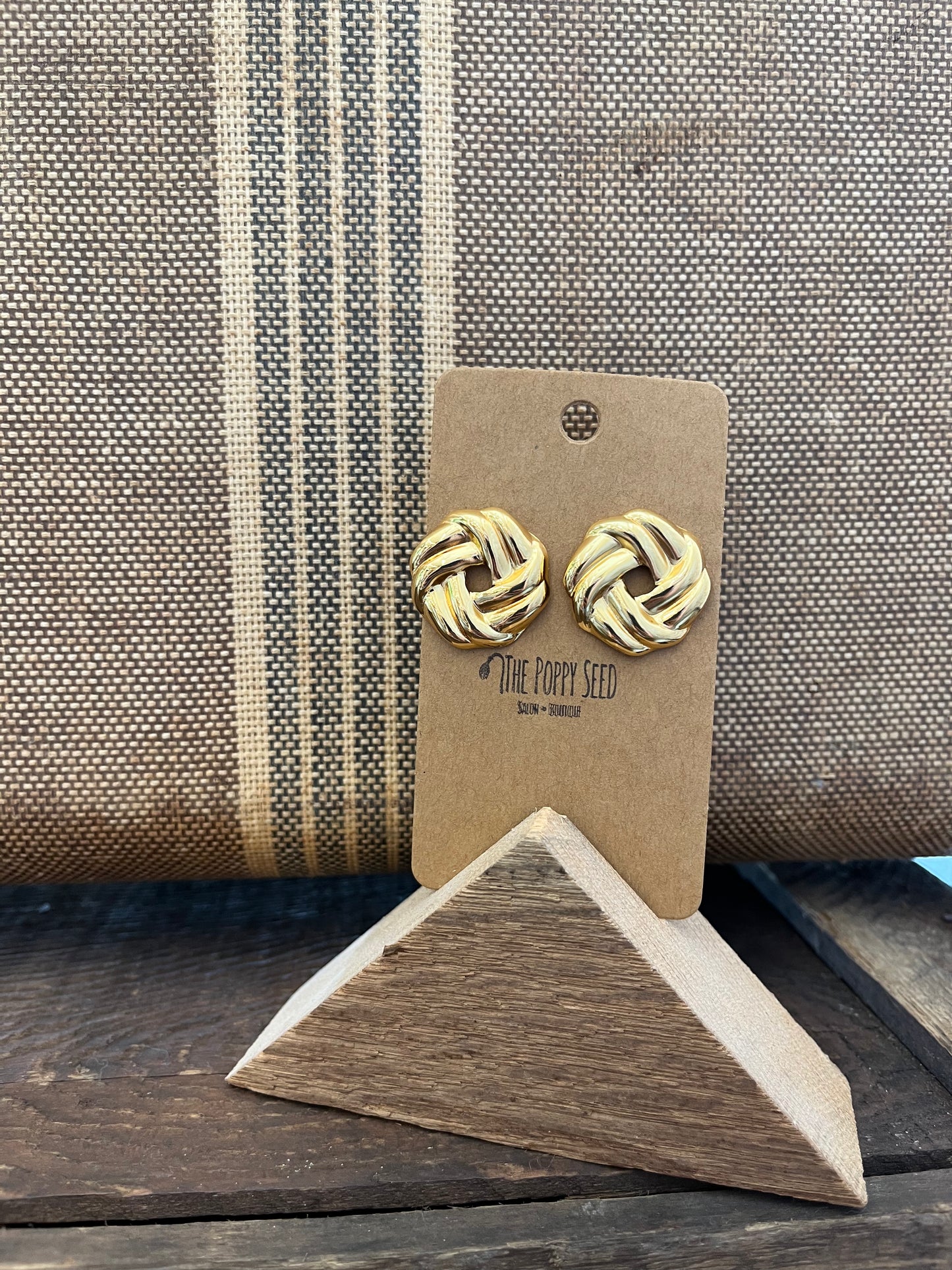 Knot Stud Earrings