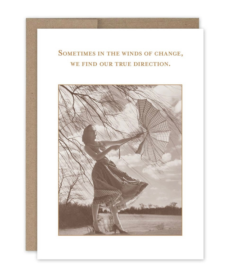 Wind of Change Encouragement Card