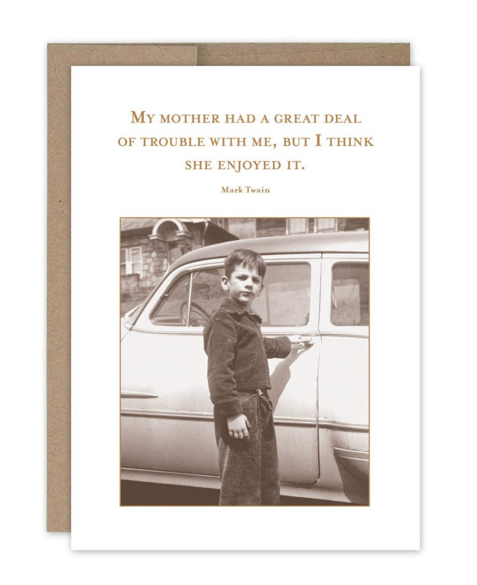 Bad Boy Birthday Card