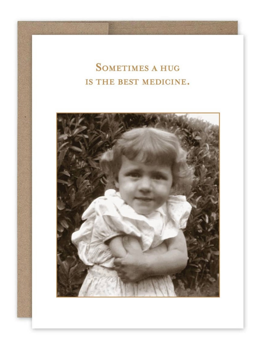 Best Medicine Get Well Card