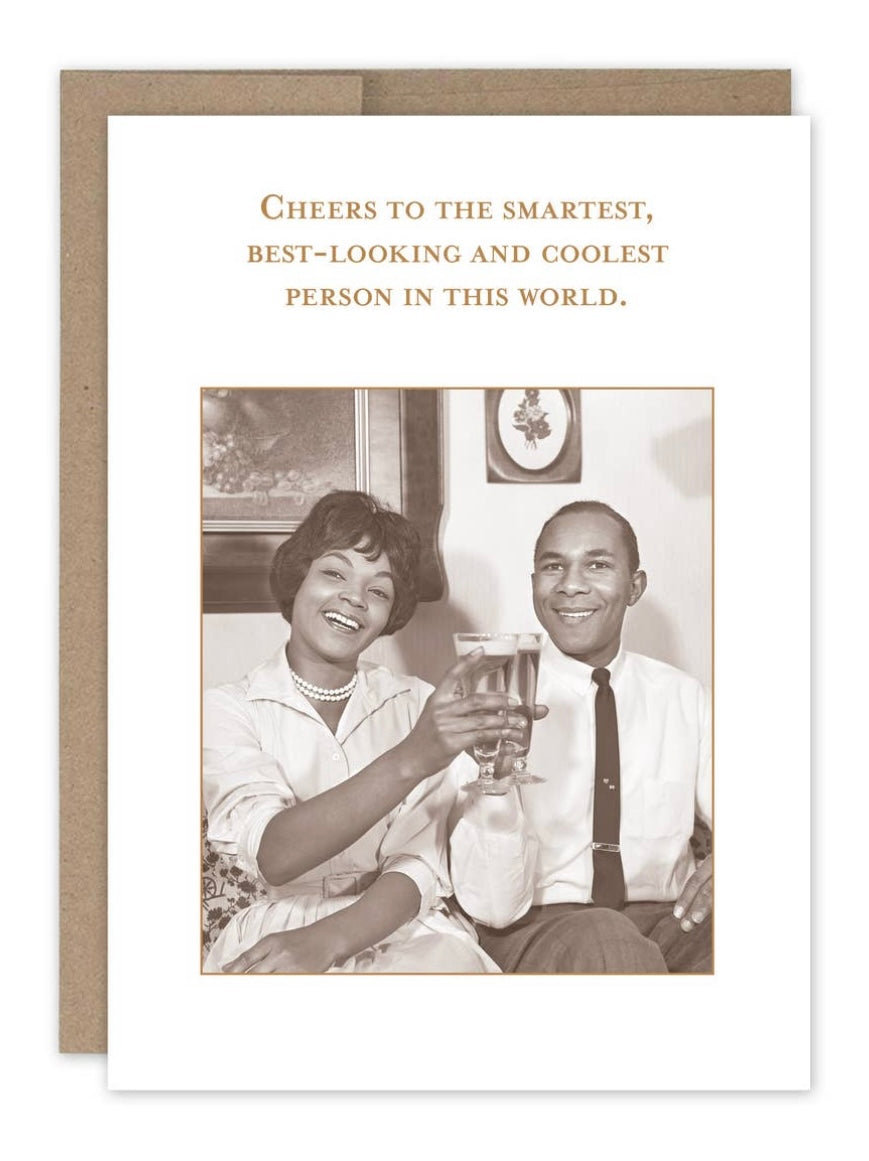 Toast To You Birthday Card