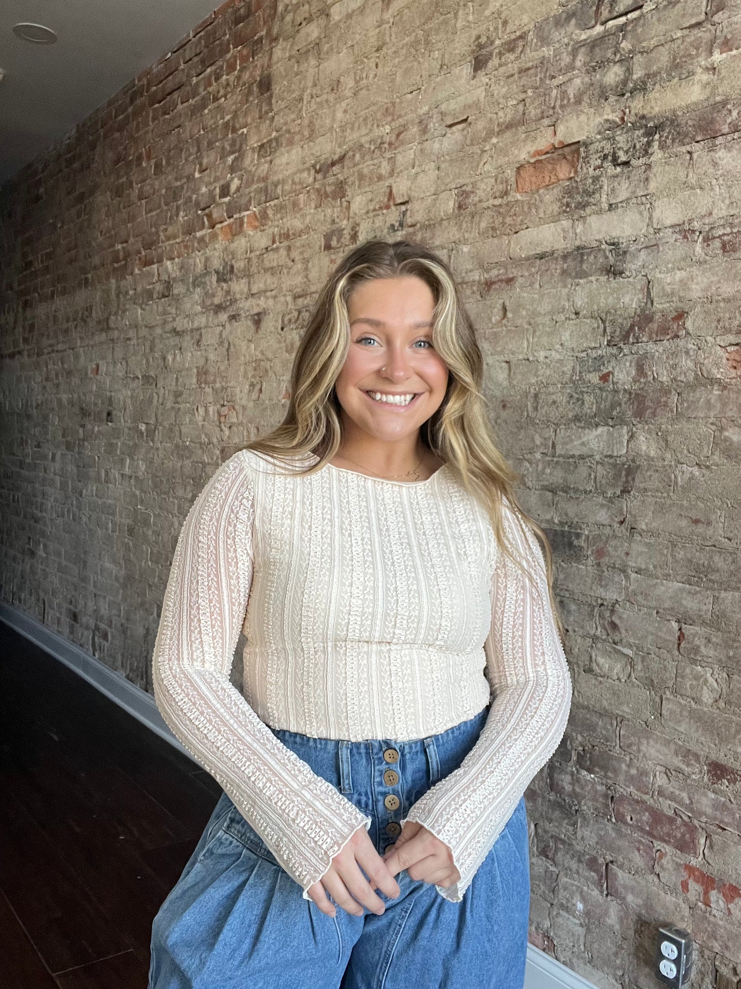 Lace Layering Top
