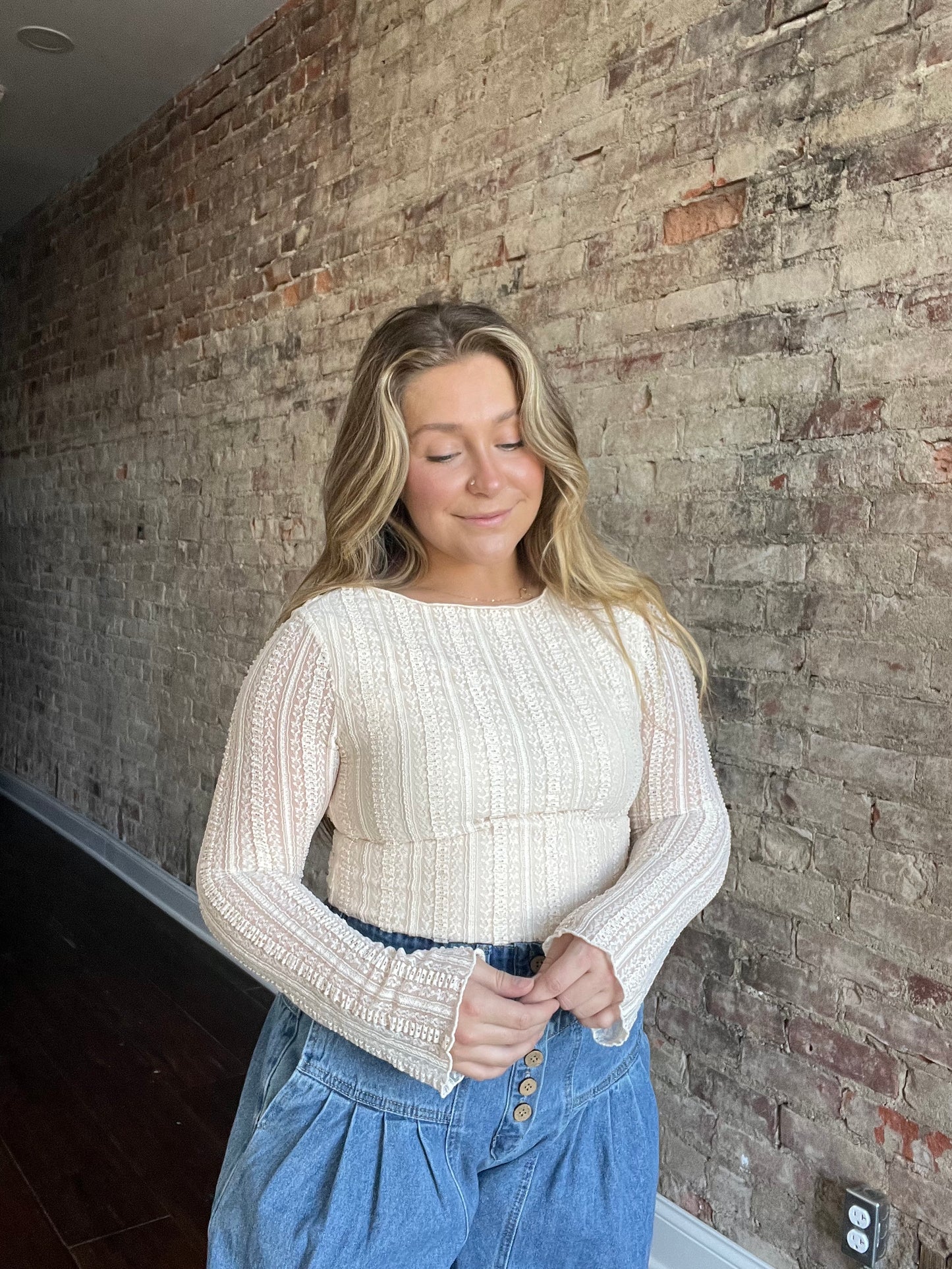 Lace Layering Top