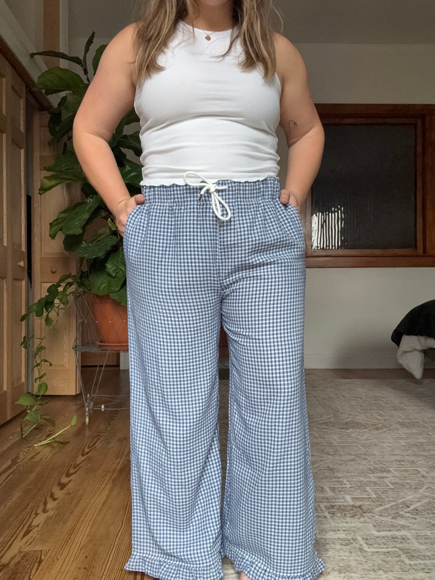 Checkered Gingham Pants