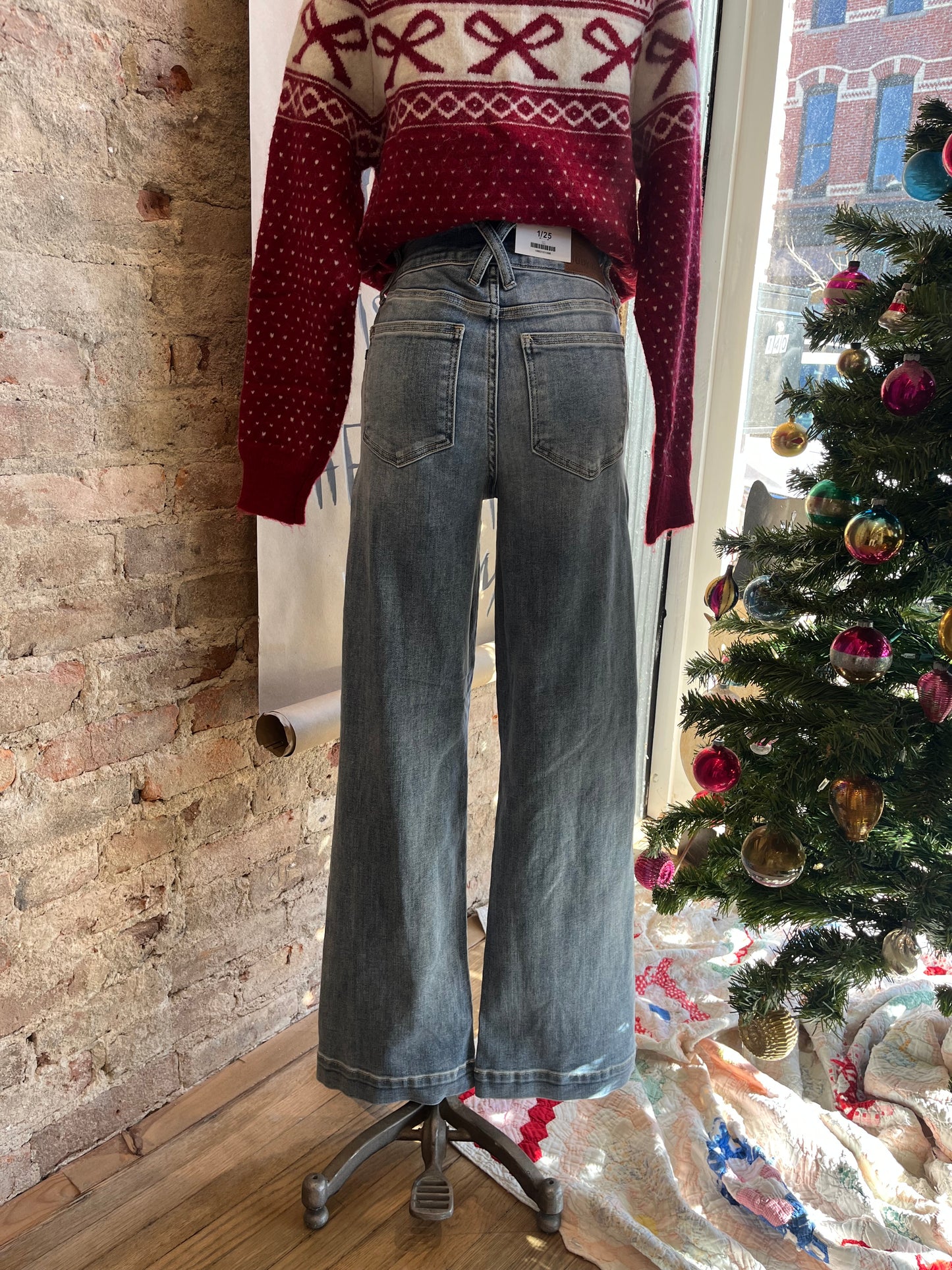 Judy Blue Wide Leg Jeans