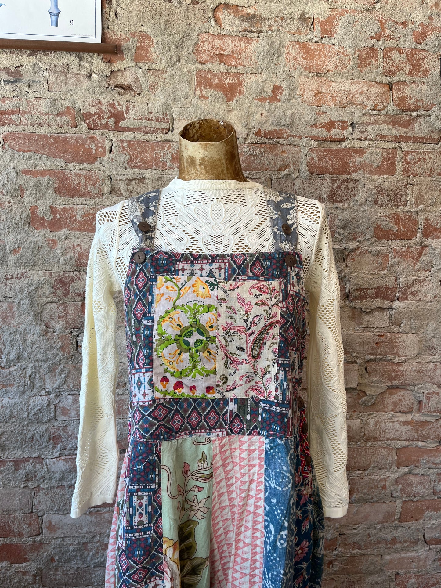 Traveler Patchwork Overalls